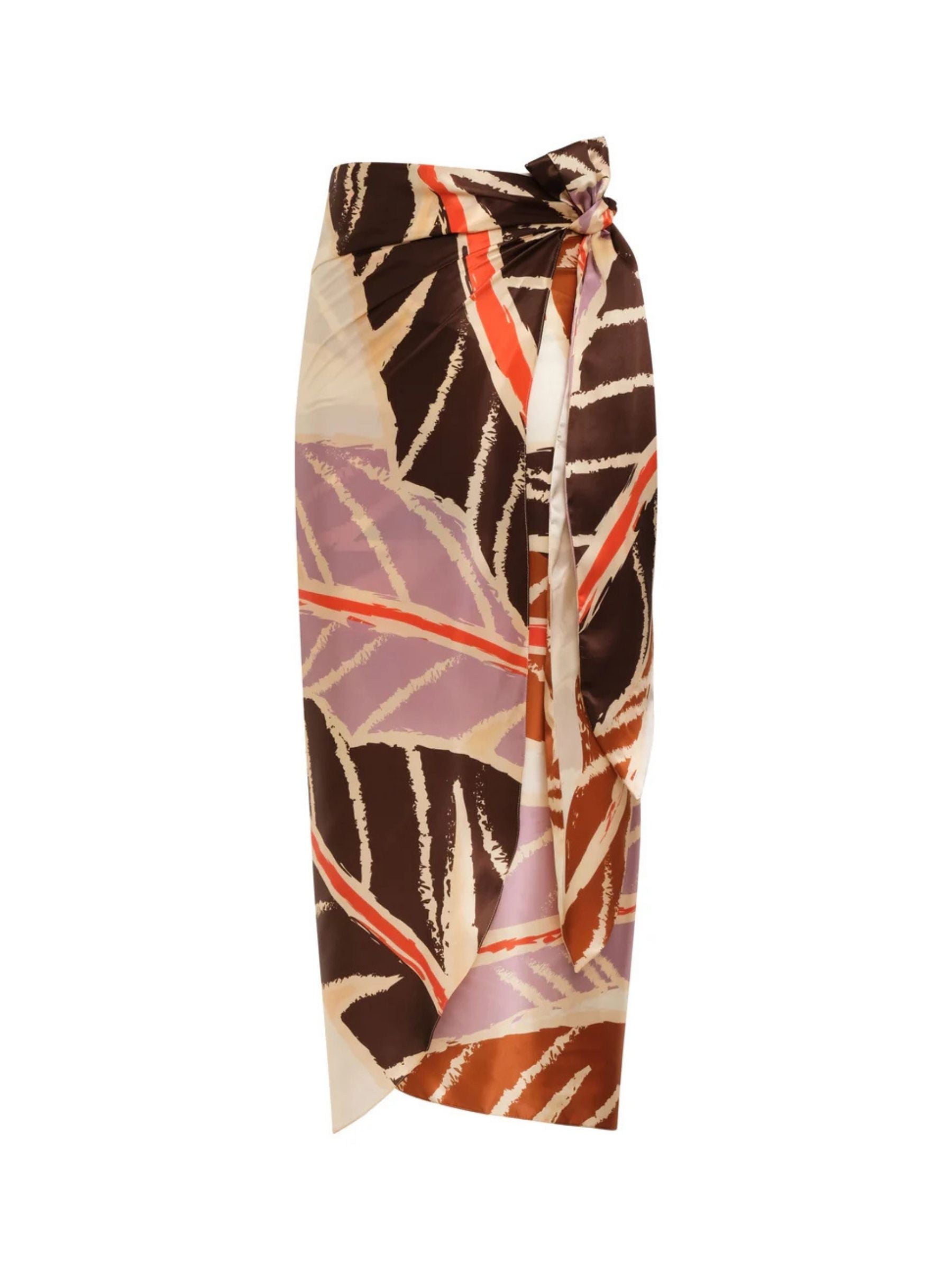 juan-de-dios-Mapara-Satin-Silk-Skirt-Lilac -Platanera-Leaves