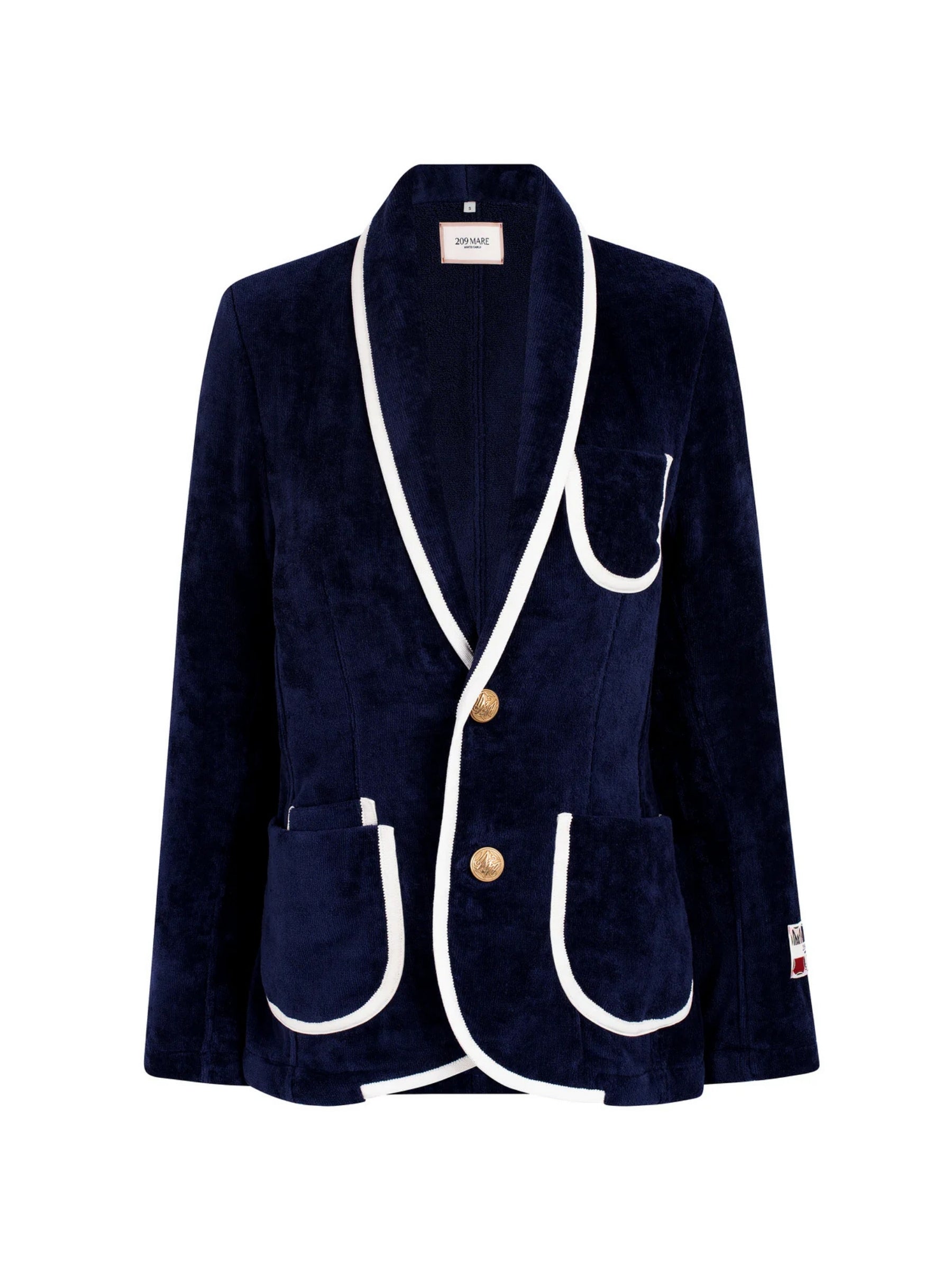 The Anjuna Jacket - Navy/White