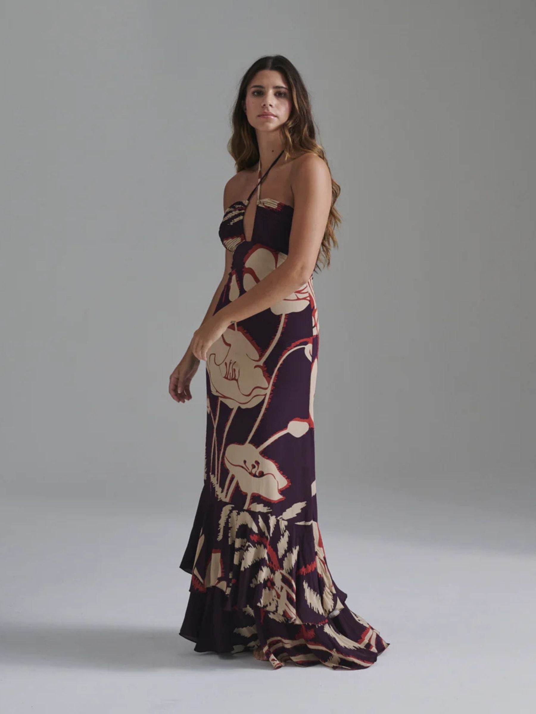 juan-de-dios-Sevillana-Crepe-Chine-Dress-Purple-Gladiolos
