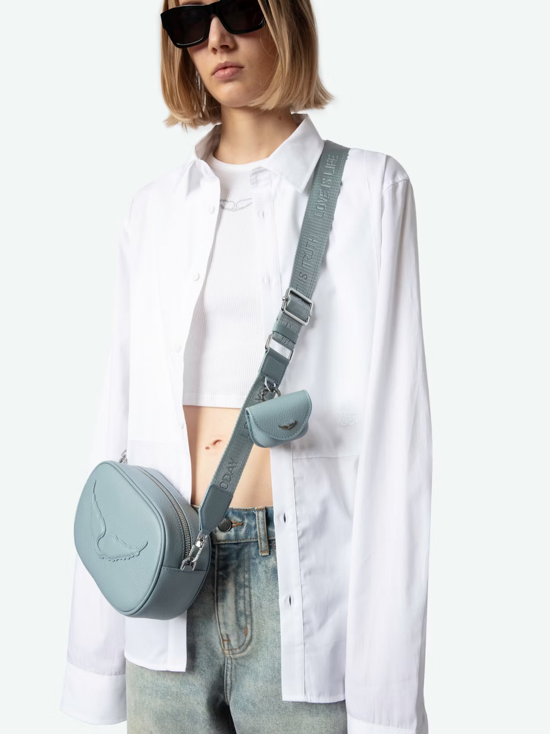 Rock with You Grained Leather - Breeze