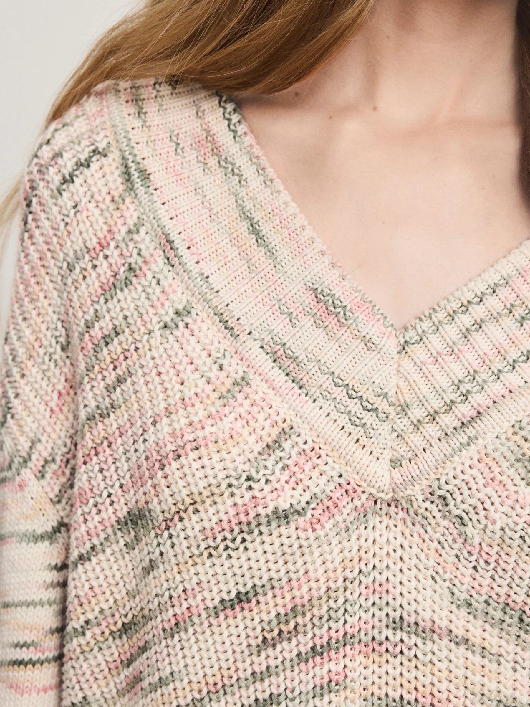 Anola Pullover - Petal Multi