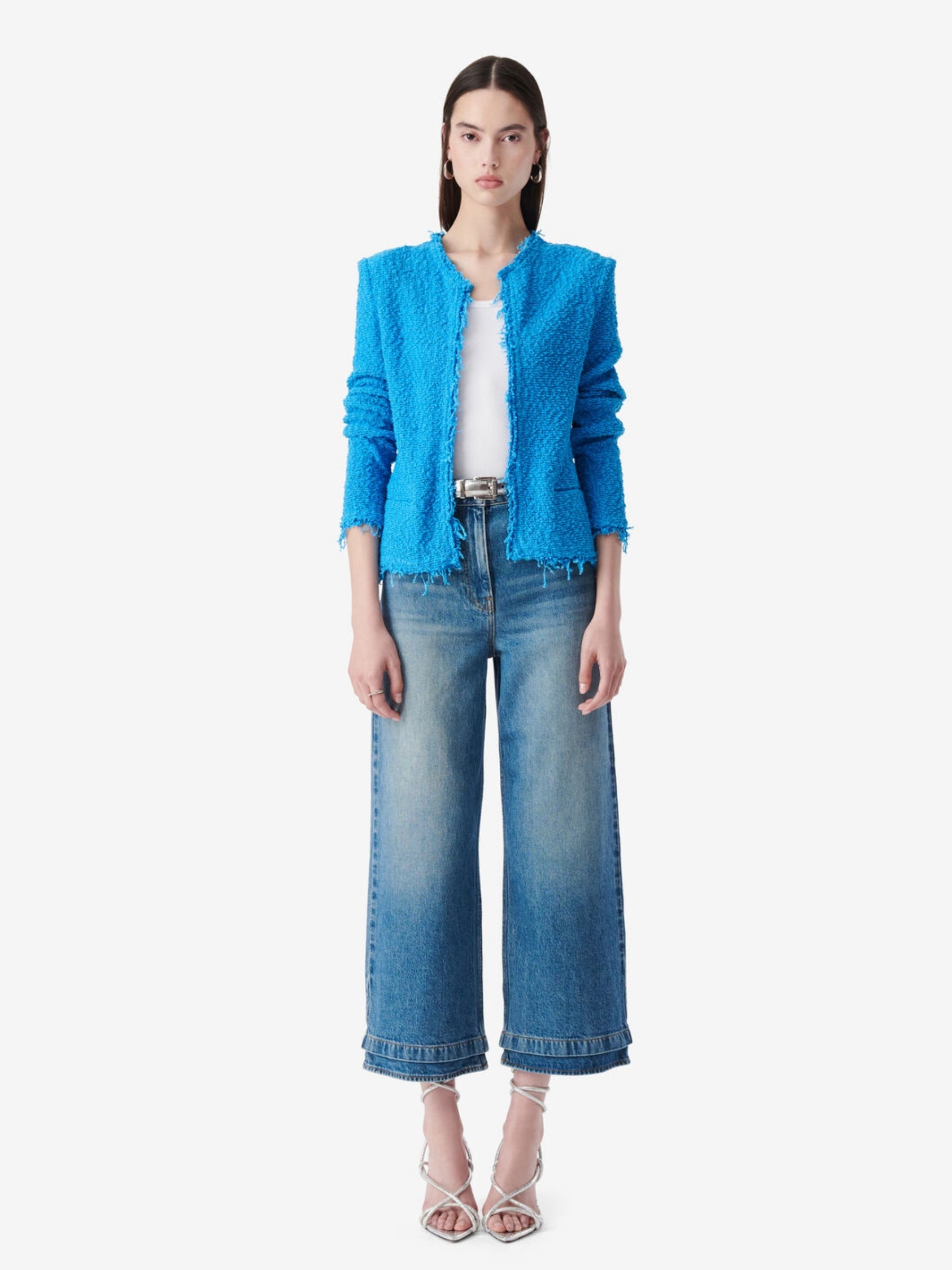 Shavani Jacket - Acid Blue