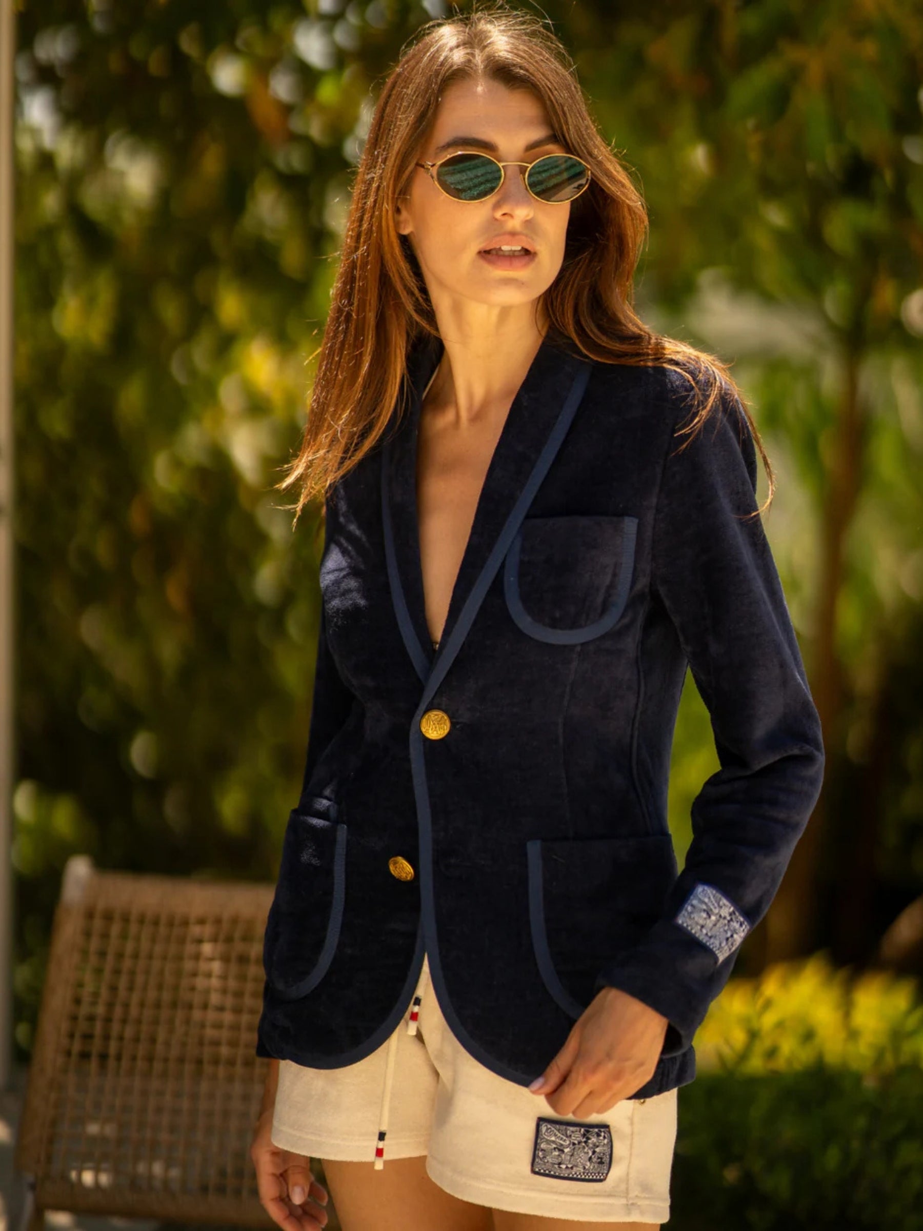 The Anjuna Jacket - Navy/Navy