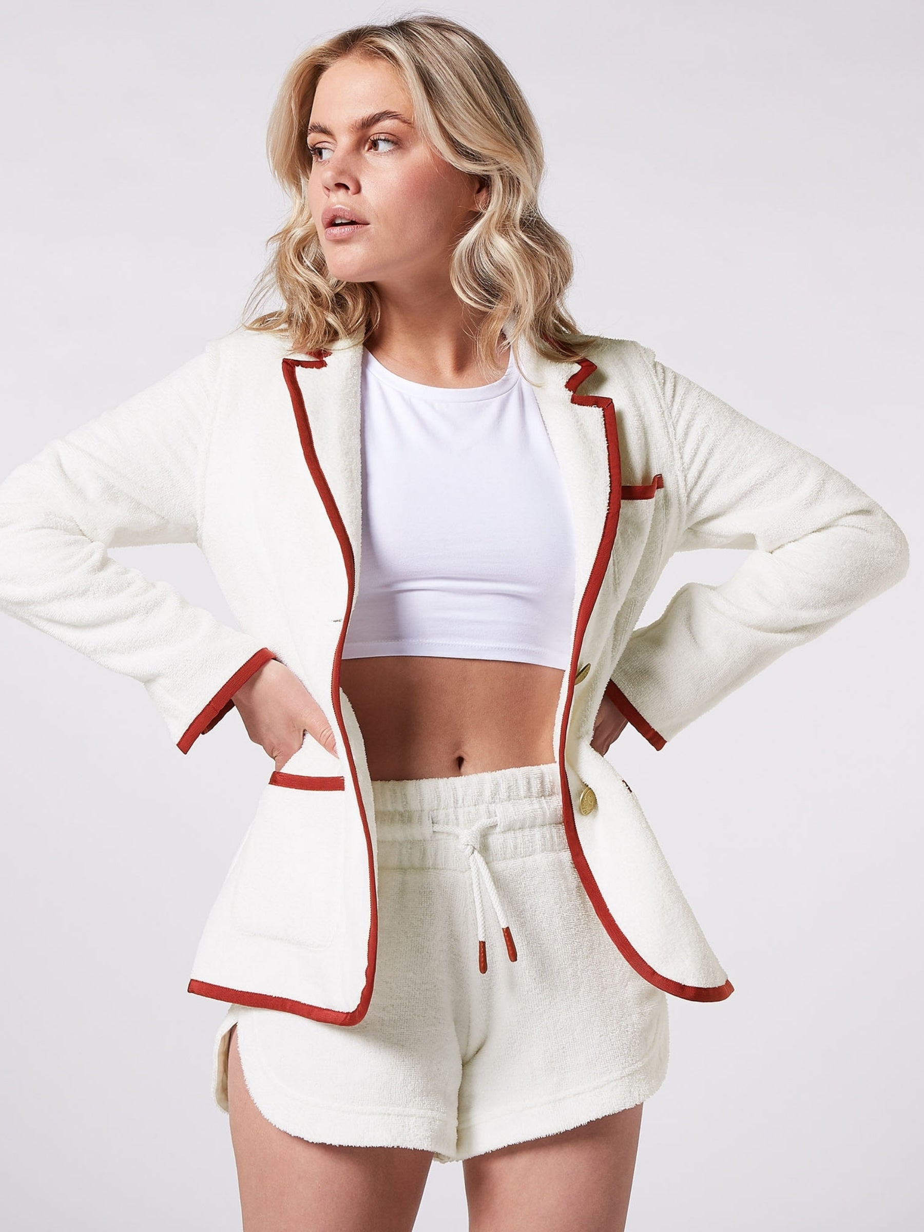 Darling Jackie - White/Red