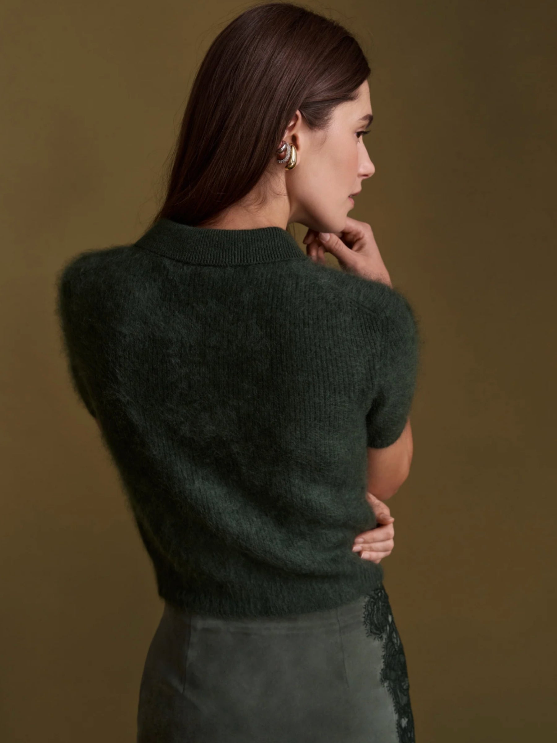 June Cardigan - Climbing Ivy