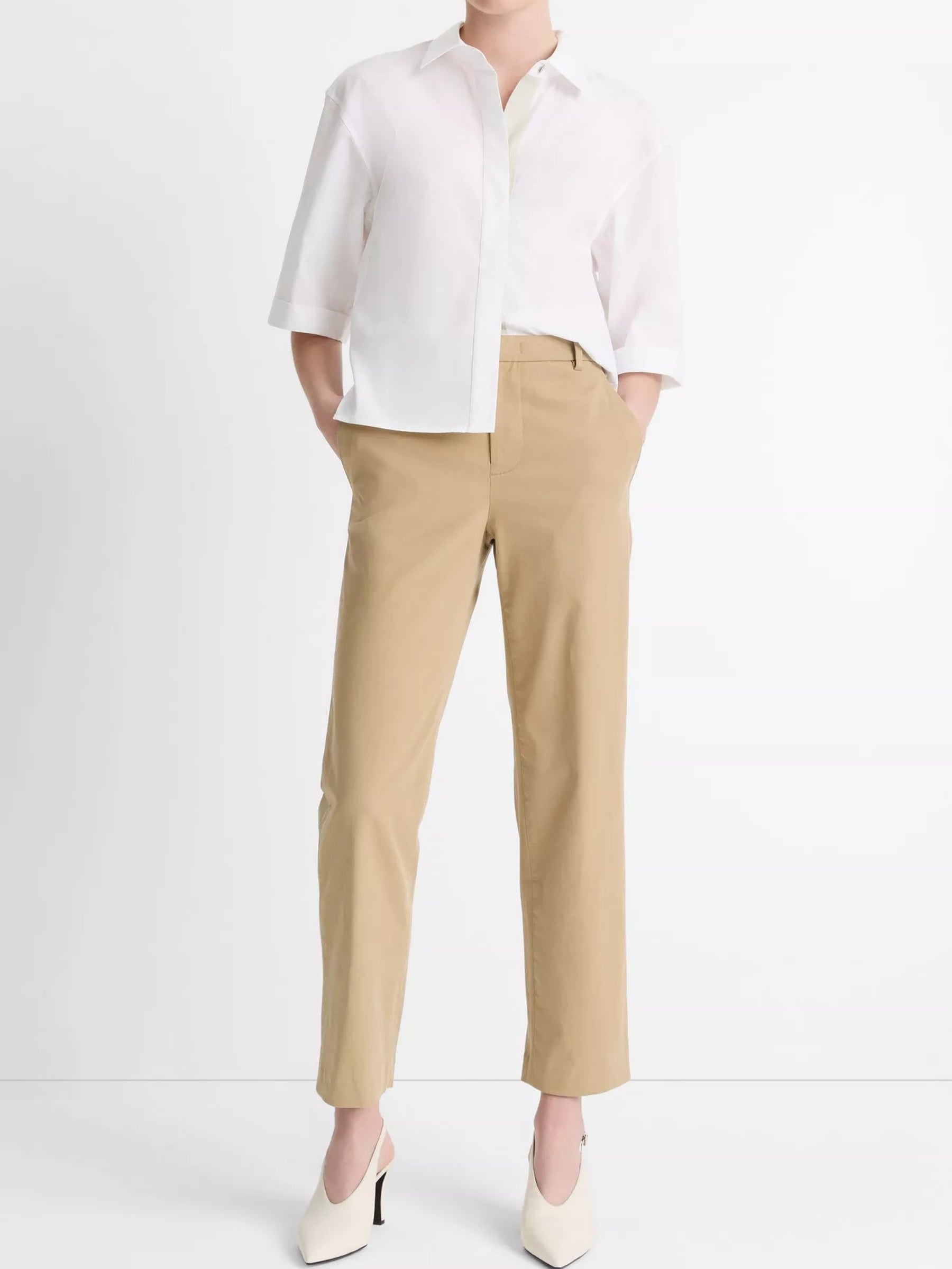 Midrise Chino Pant - Desert