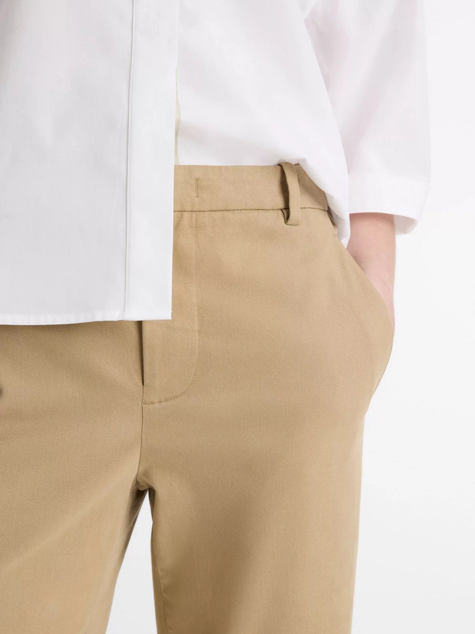 Midrise Chino Pant - Desert