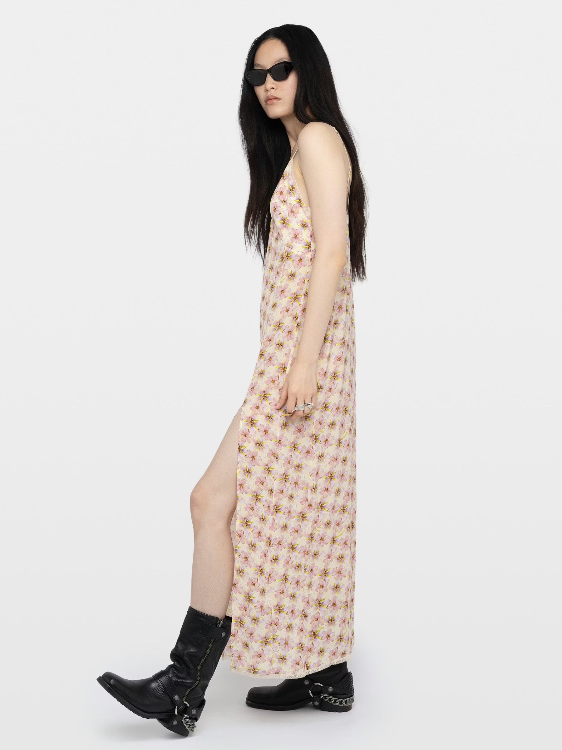 Ramelil Maxi Dress - Mirror Flowers