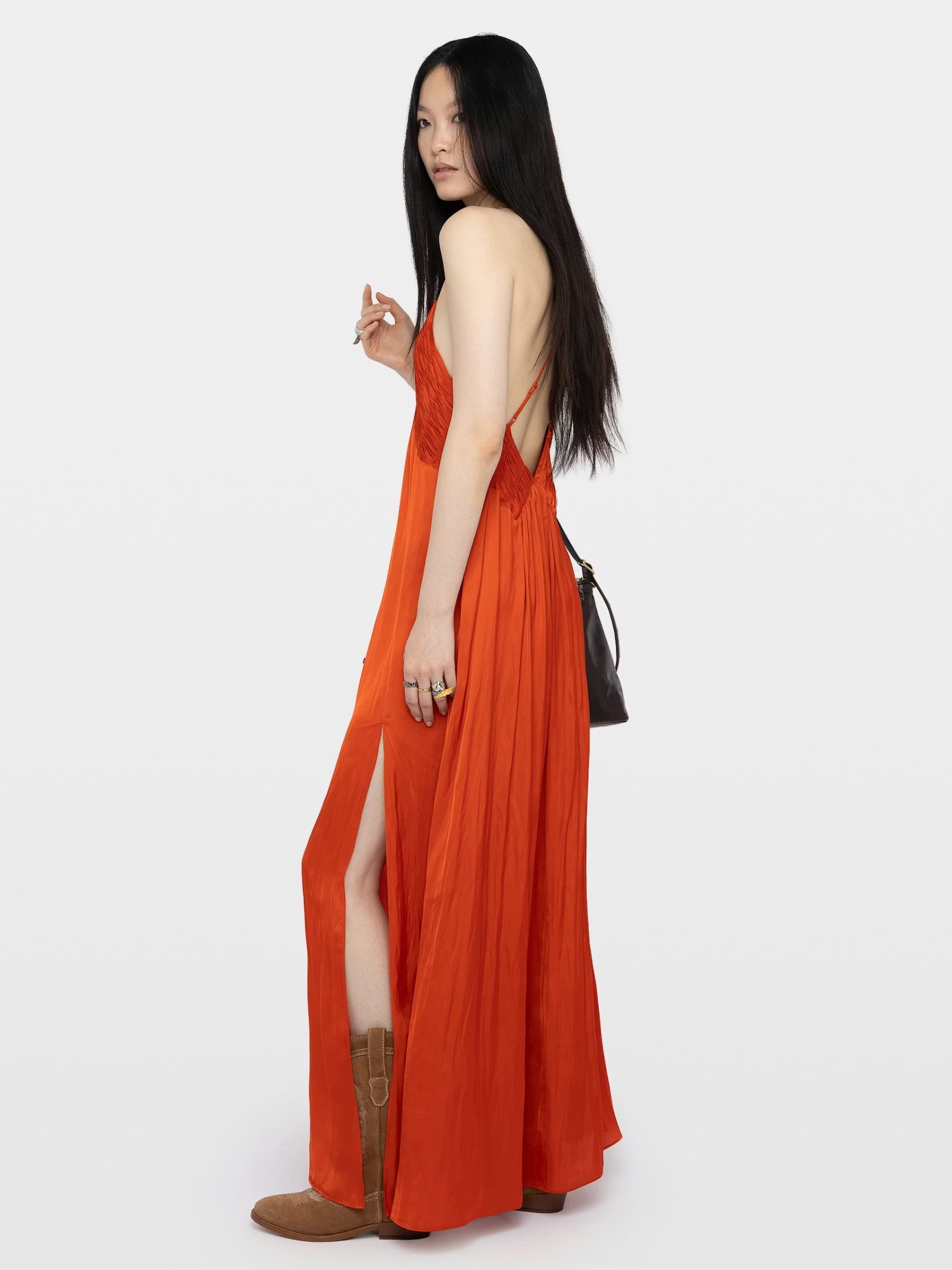 Rayonne Maxi - Tangerine by Zadig & Voltaire — view 4
