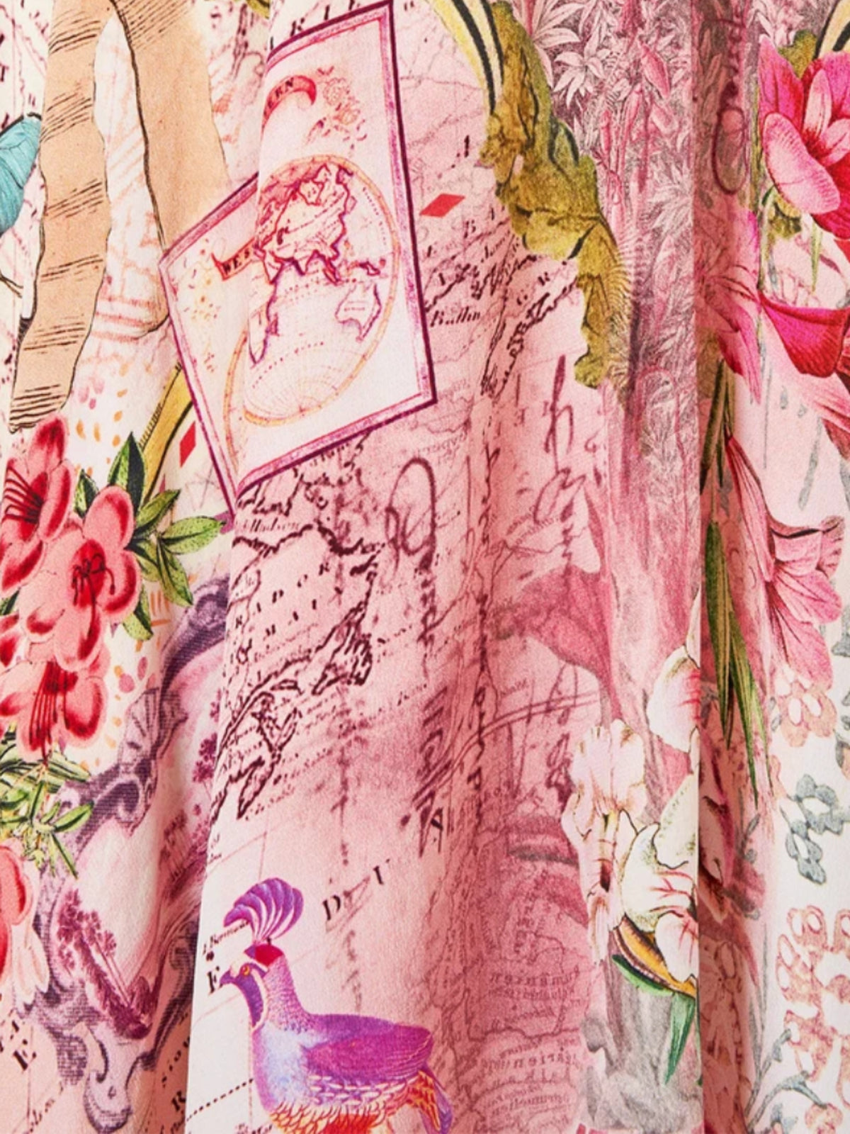 Long Dress w/ Tie Front - Journal De Voyage