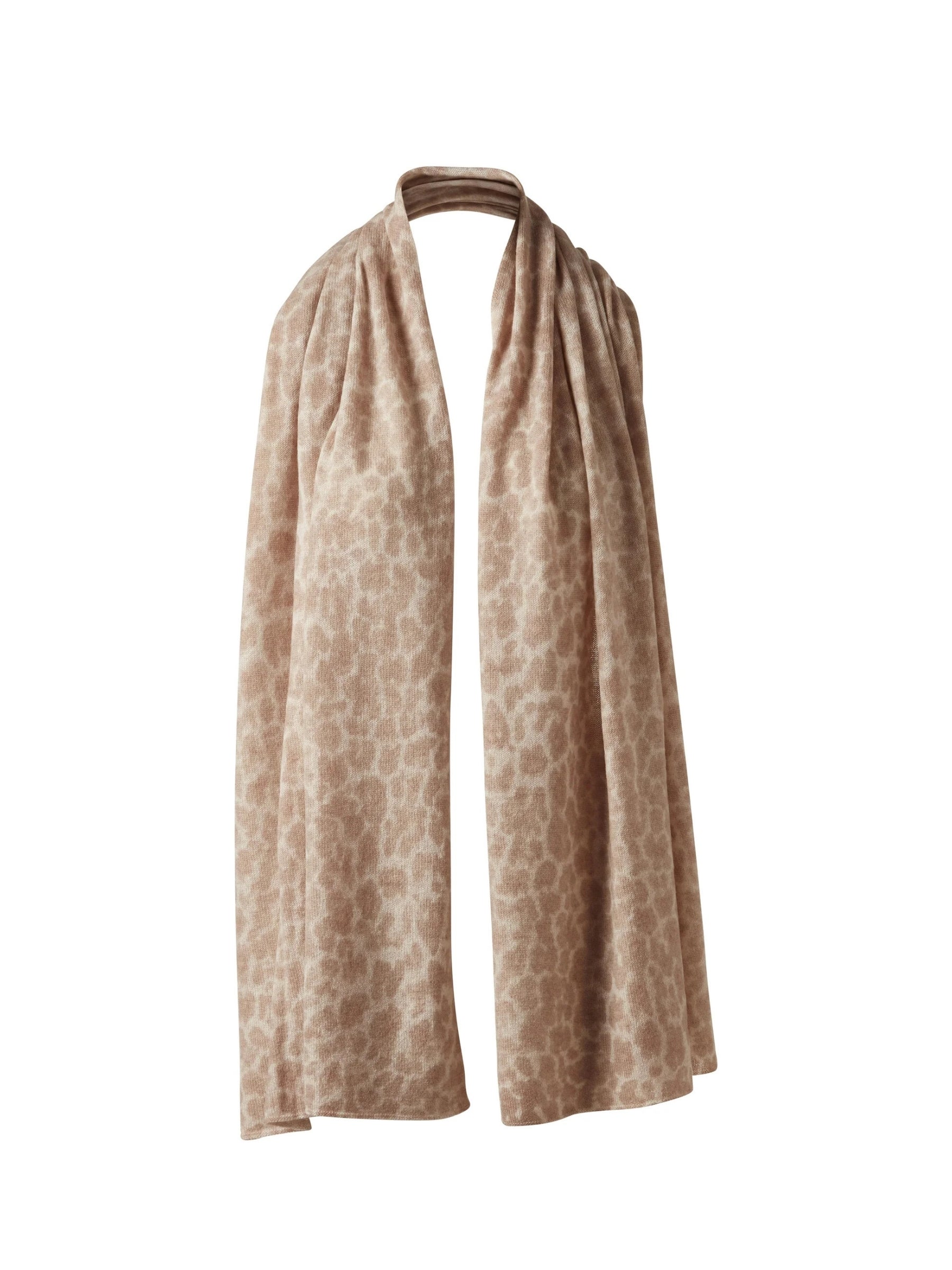 Leopard Print Wrap - Cameo Multi