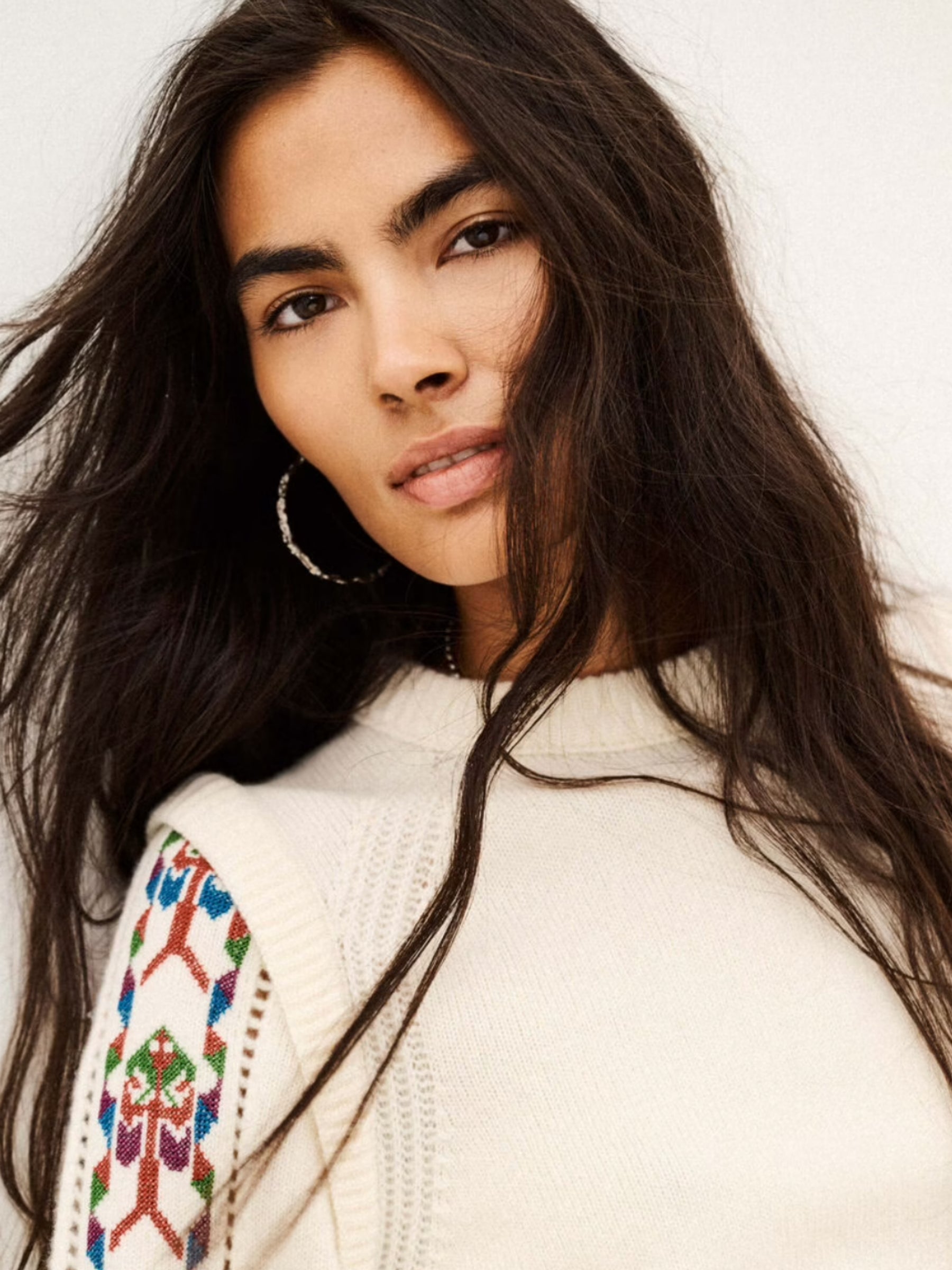 Elda Wool Pullover - Ecru