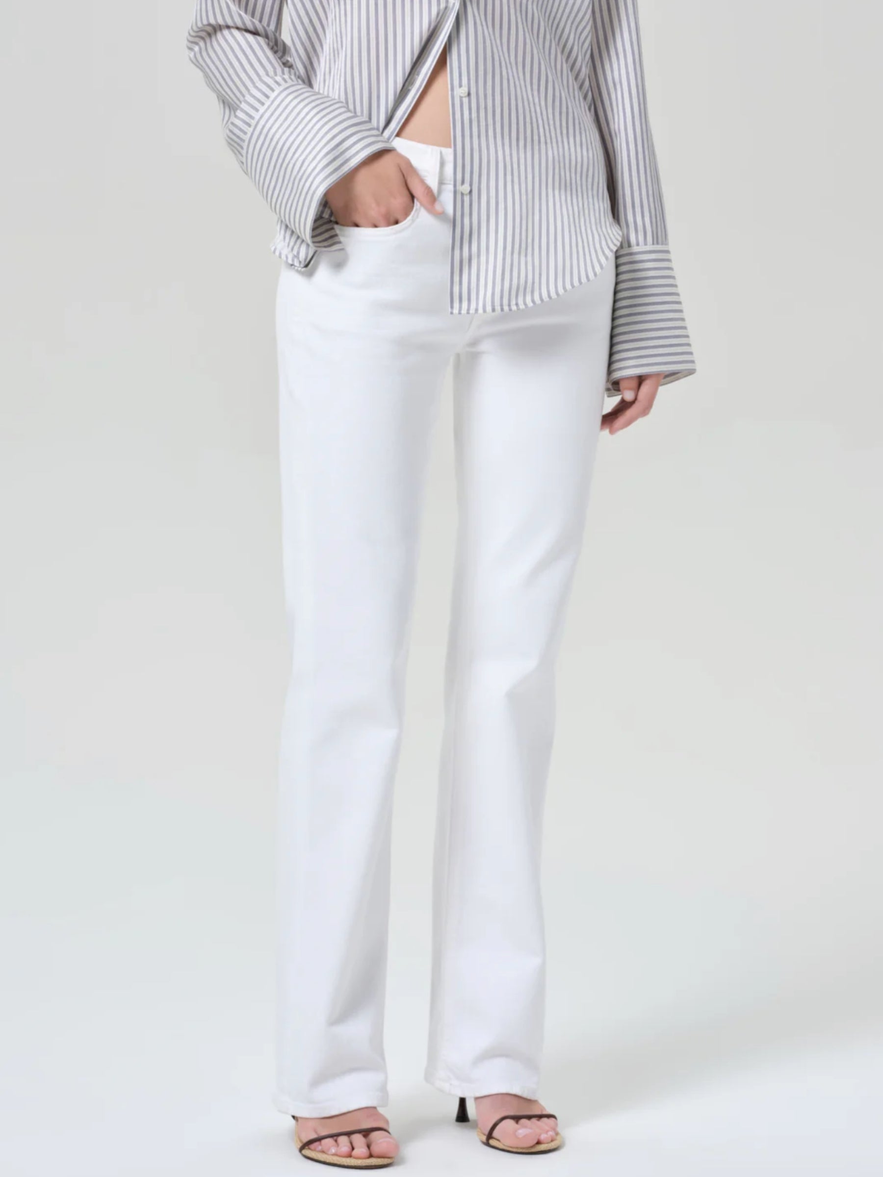 Genova Low Rise Bootcut Jean - Pastoral