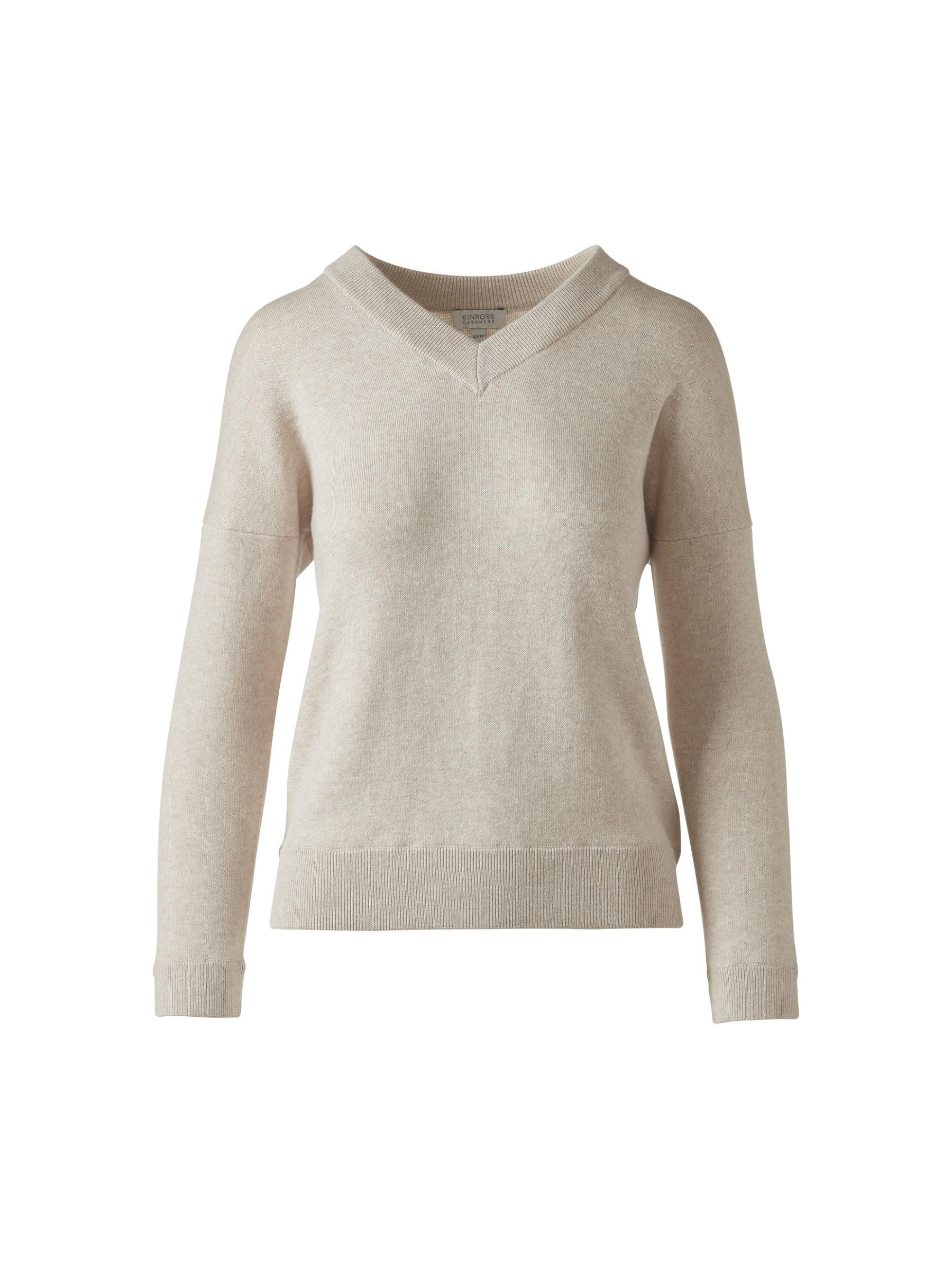 Double Knit Easy Vee - Dune