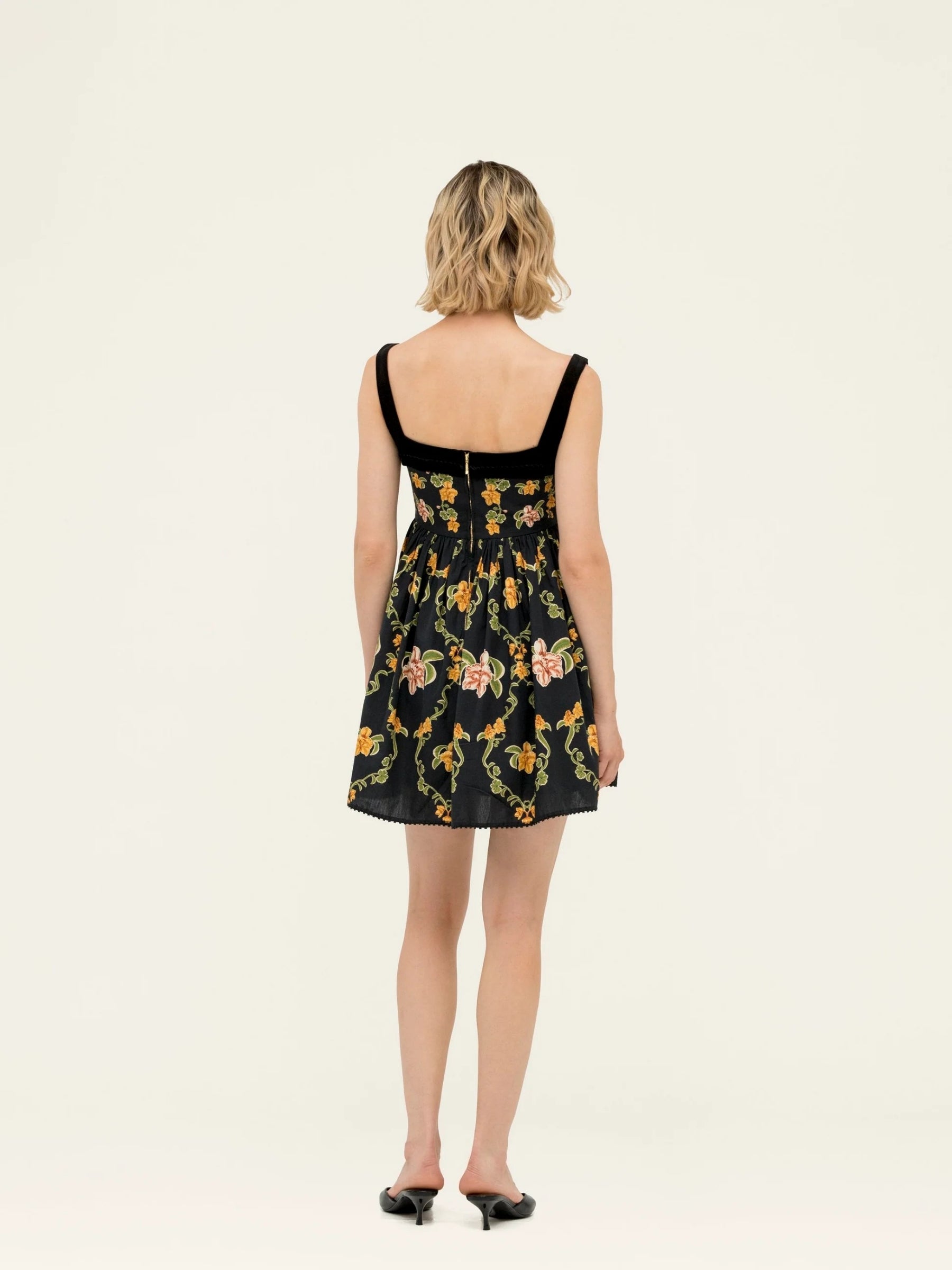 Barbara Cordillera Mini Dress by Agua by Agua Bendita — view 6