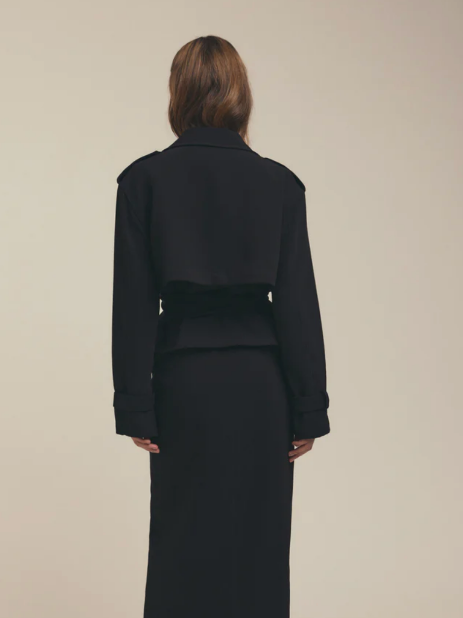 The Cropped Charles Trench - Black