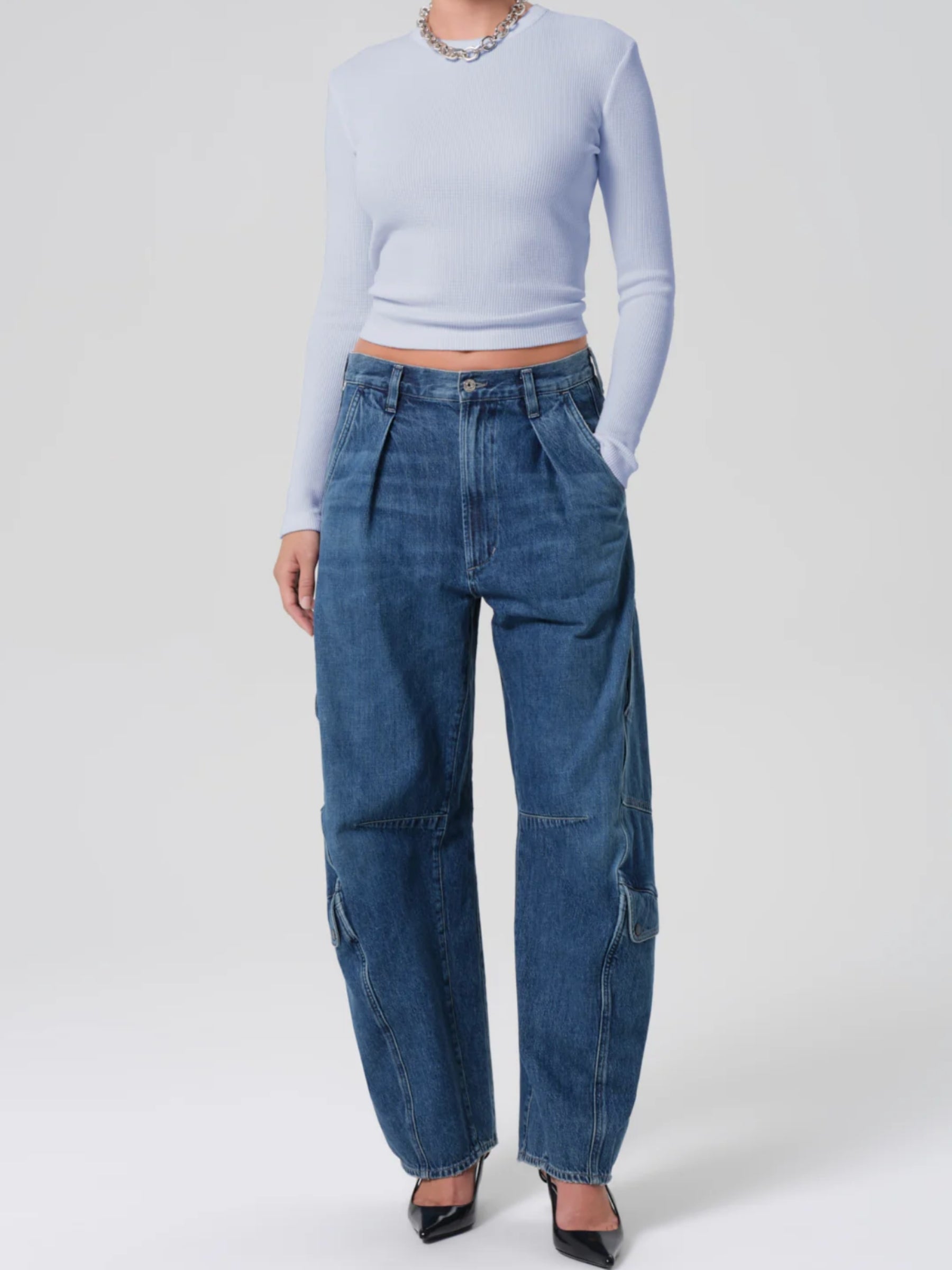 Pilar Crewneck - Perri by Citizens of Humanity — view 5