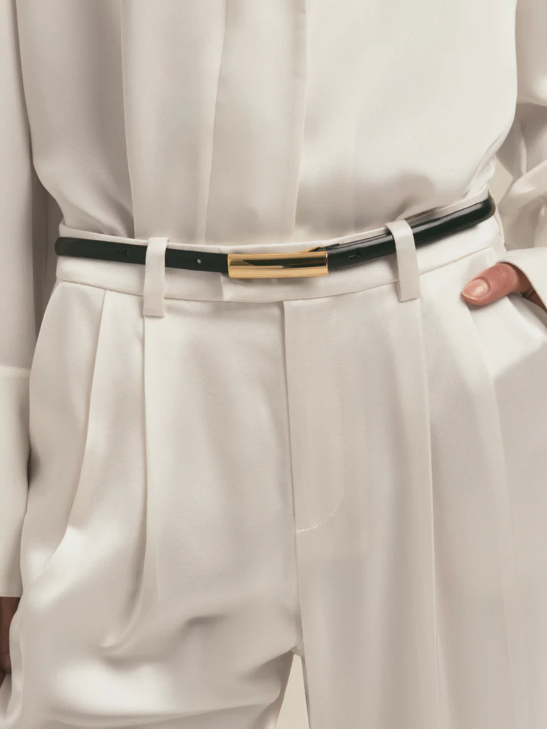 The Lady Belt - Black/Gold