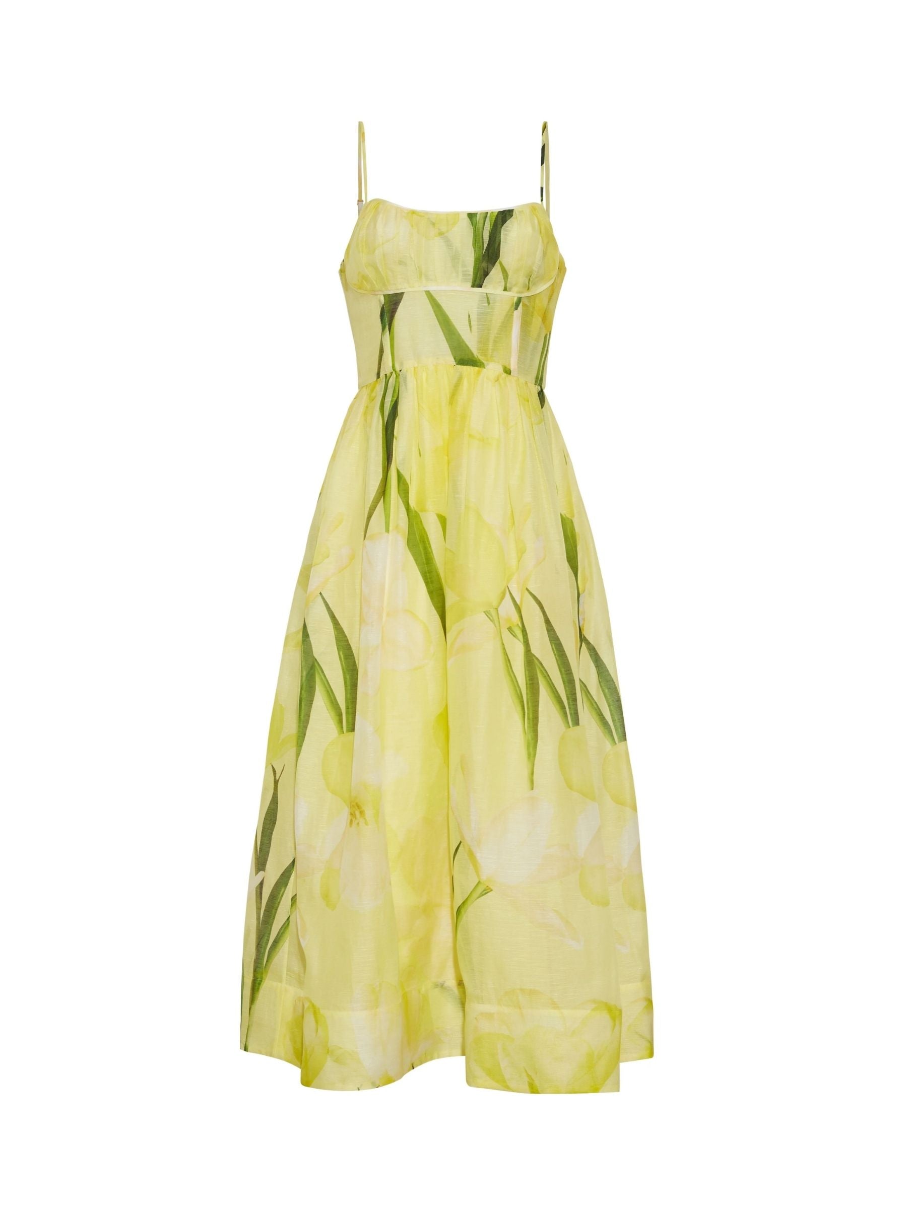 Alba Midi Dress - Lillian Lemon by Cara Cara — view 3