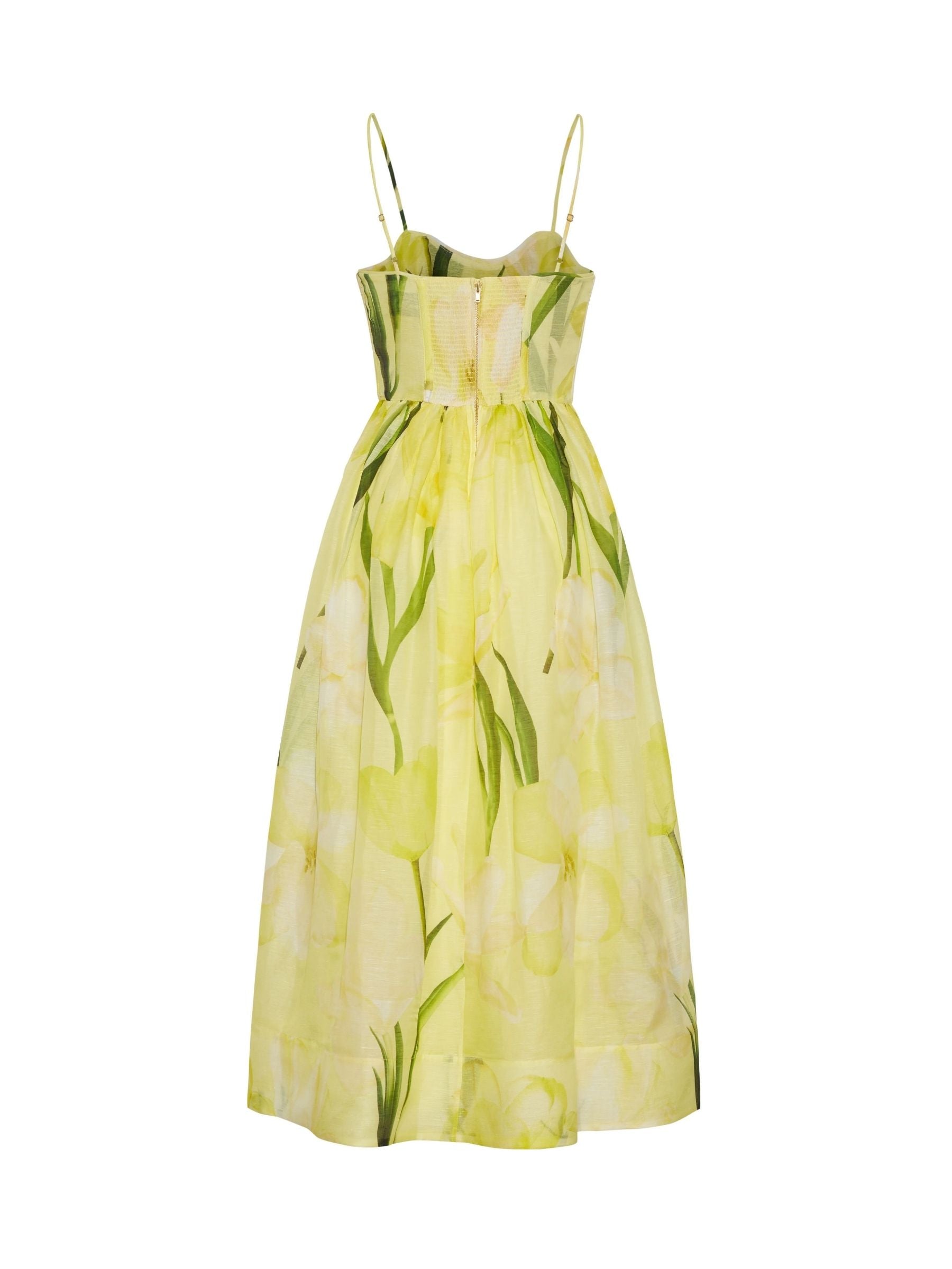 Alba Midi Dress - Lillian Lemon by Cara Cara — view 4