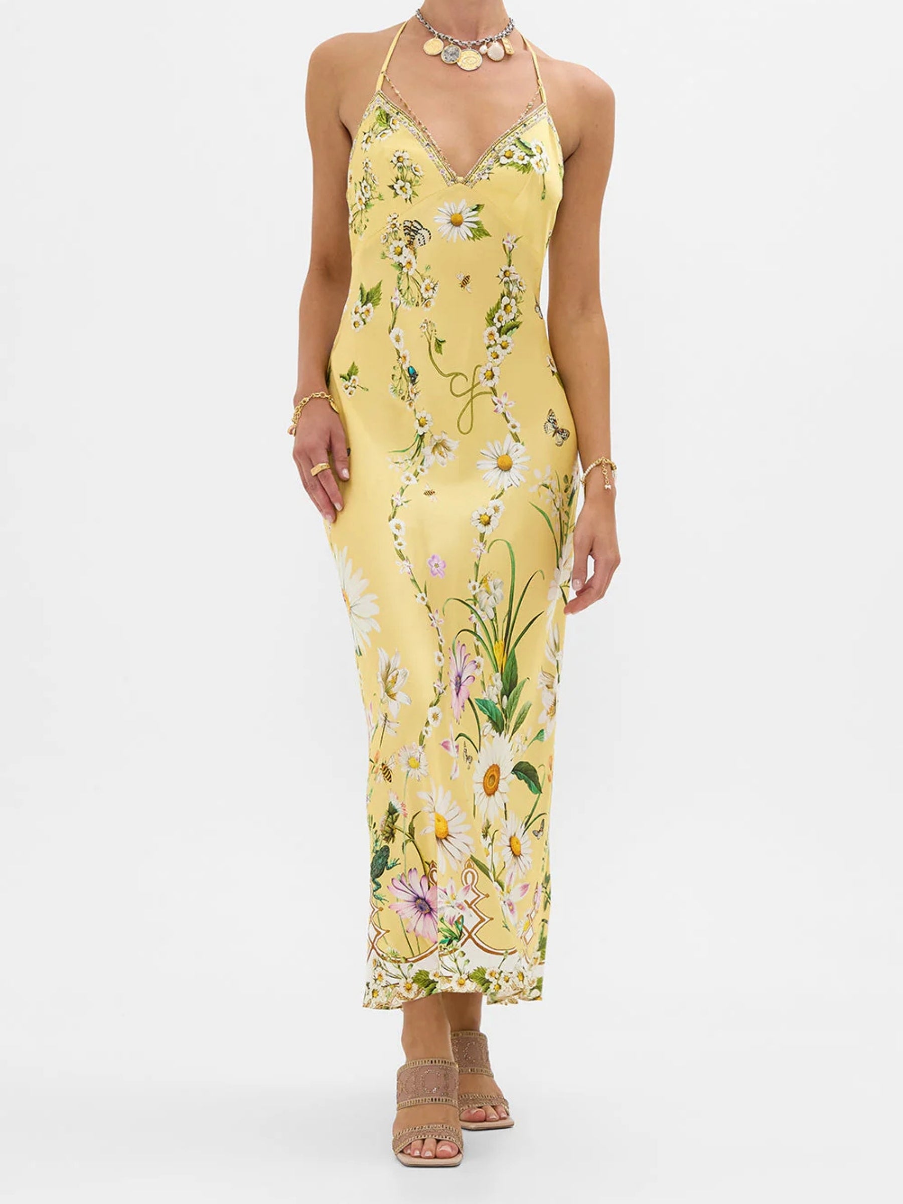 daisy chain maxi dress Chain Detail Slip Dress – Daisy Chains