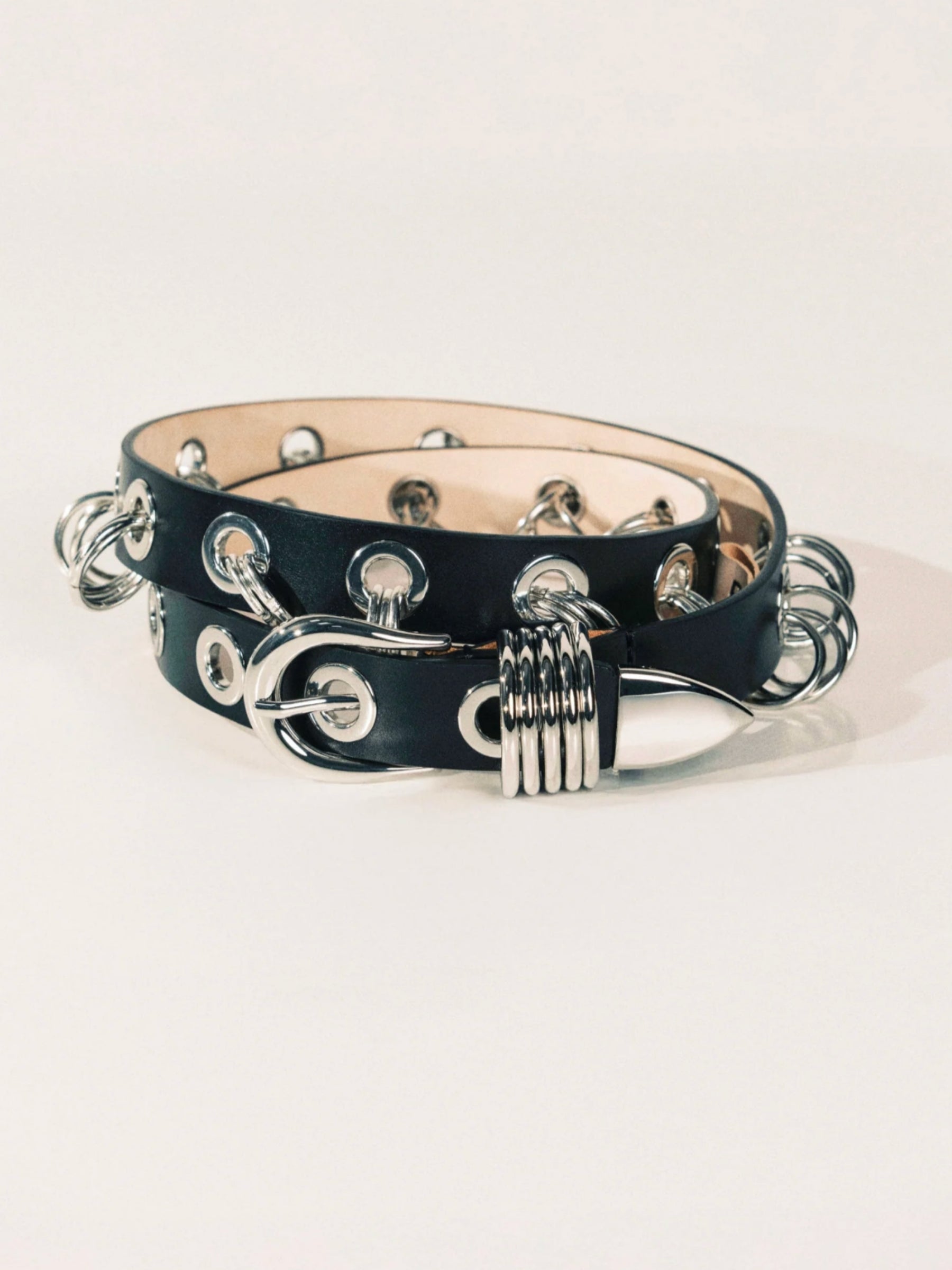 Revenge Belt - Black/Silver