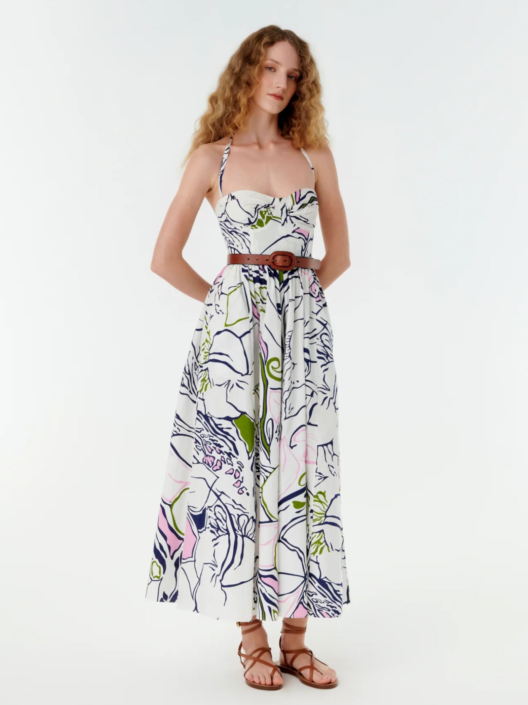 Johanna Calypso Maxi - Blue