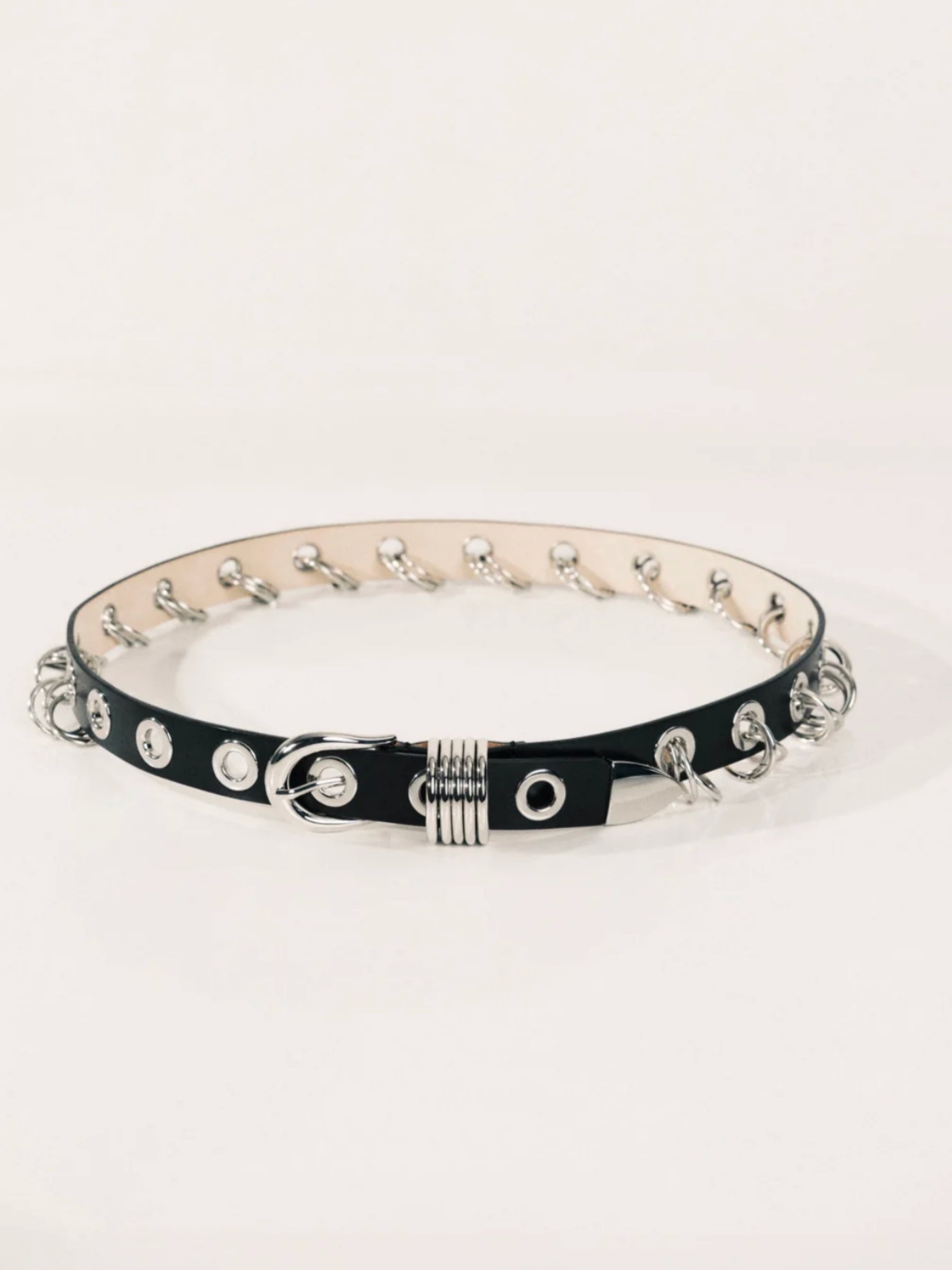 Revenge Belt - Black/Silver