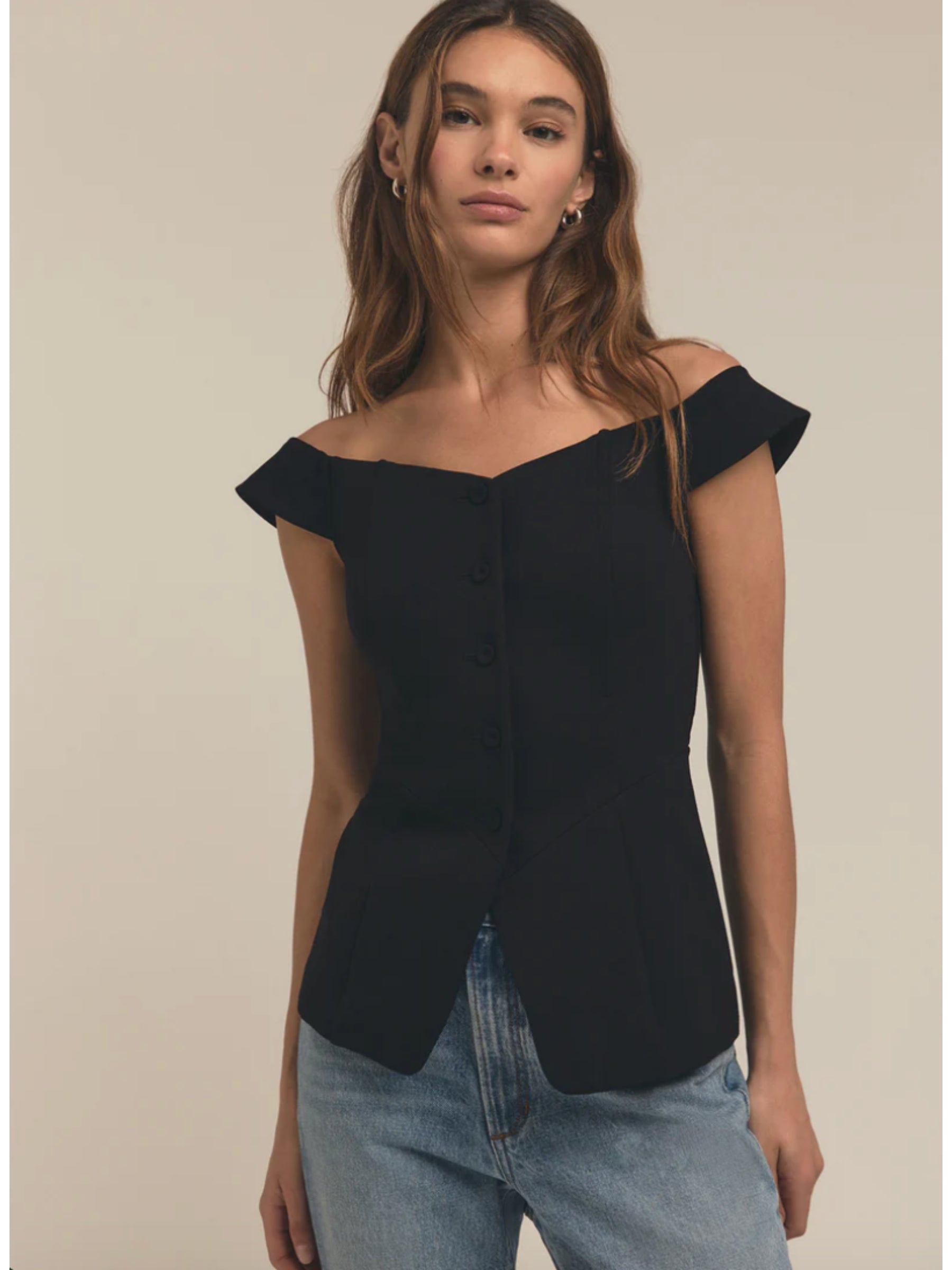 The One That I Want Top - Black