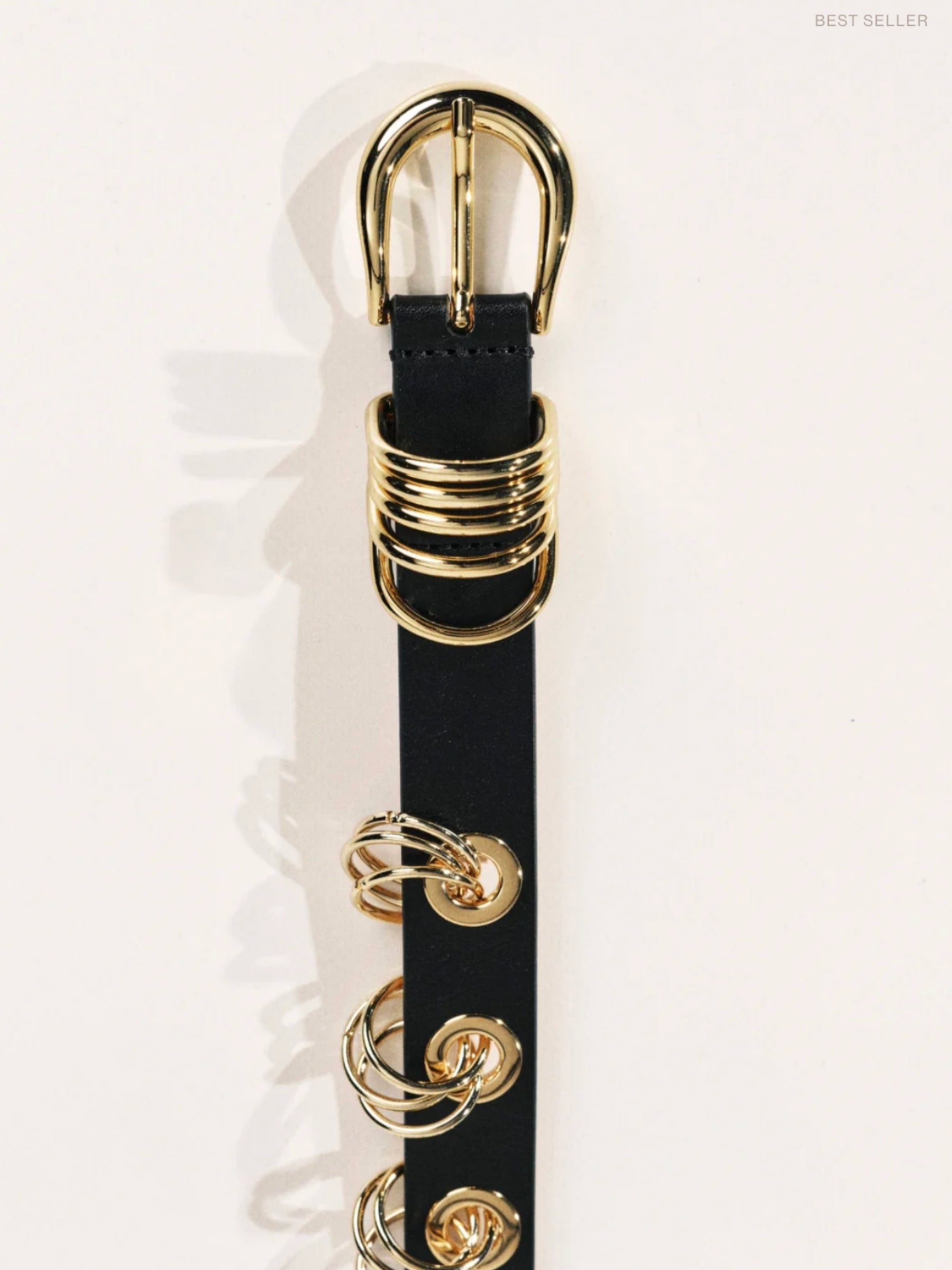 Revenge Belt - Black/Gold