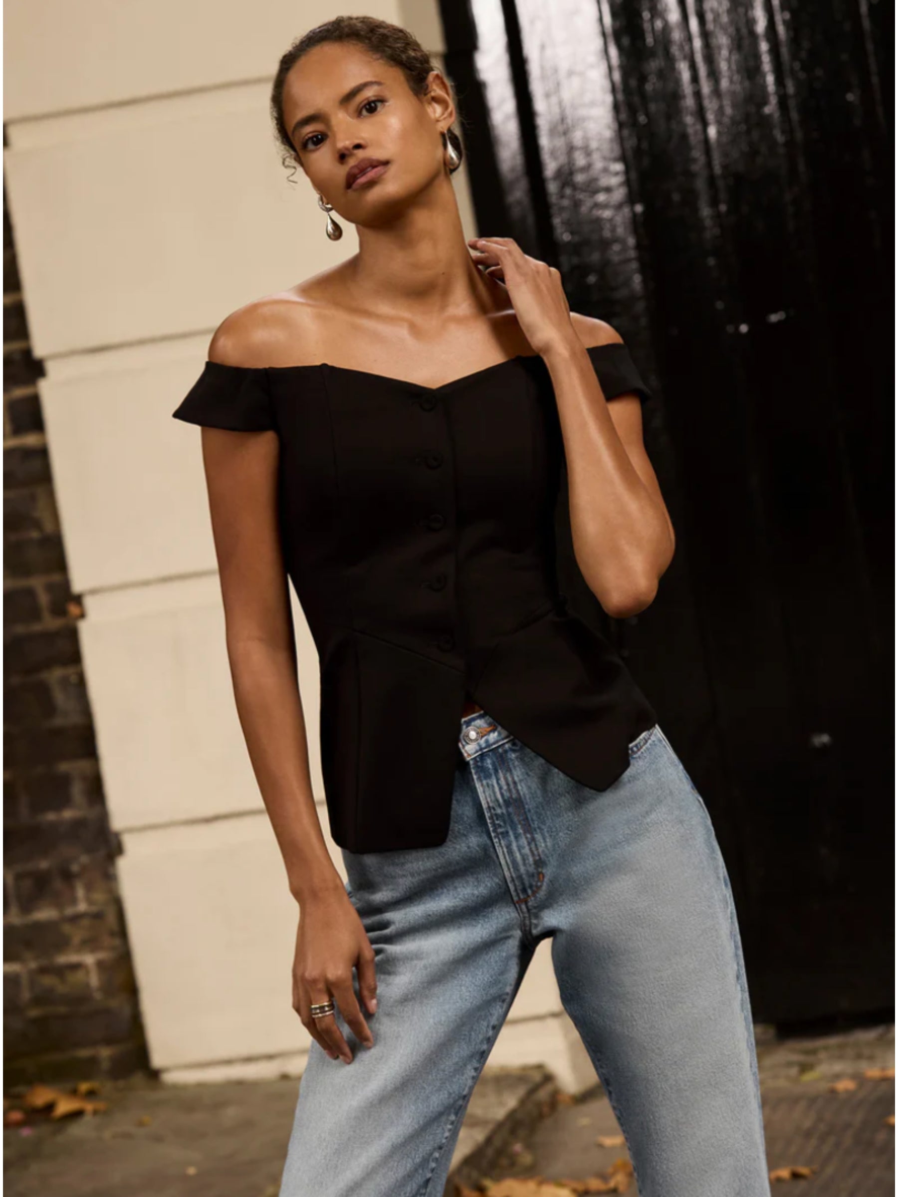 The One That I Want Top - Black