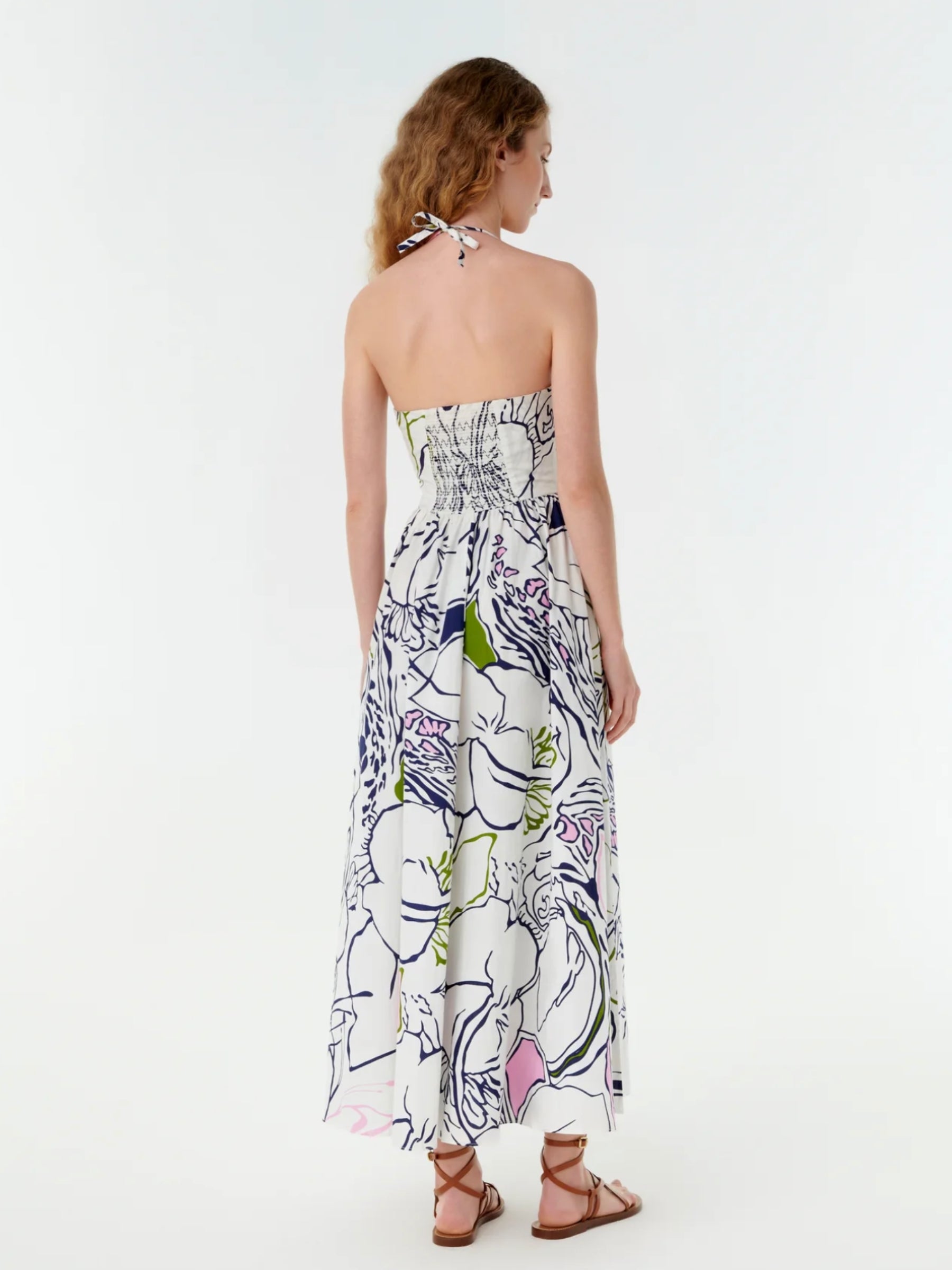 Johanna Calypso Maxi - Blue