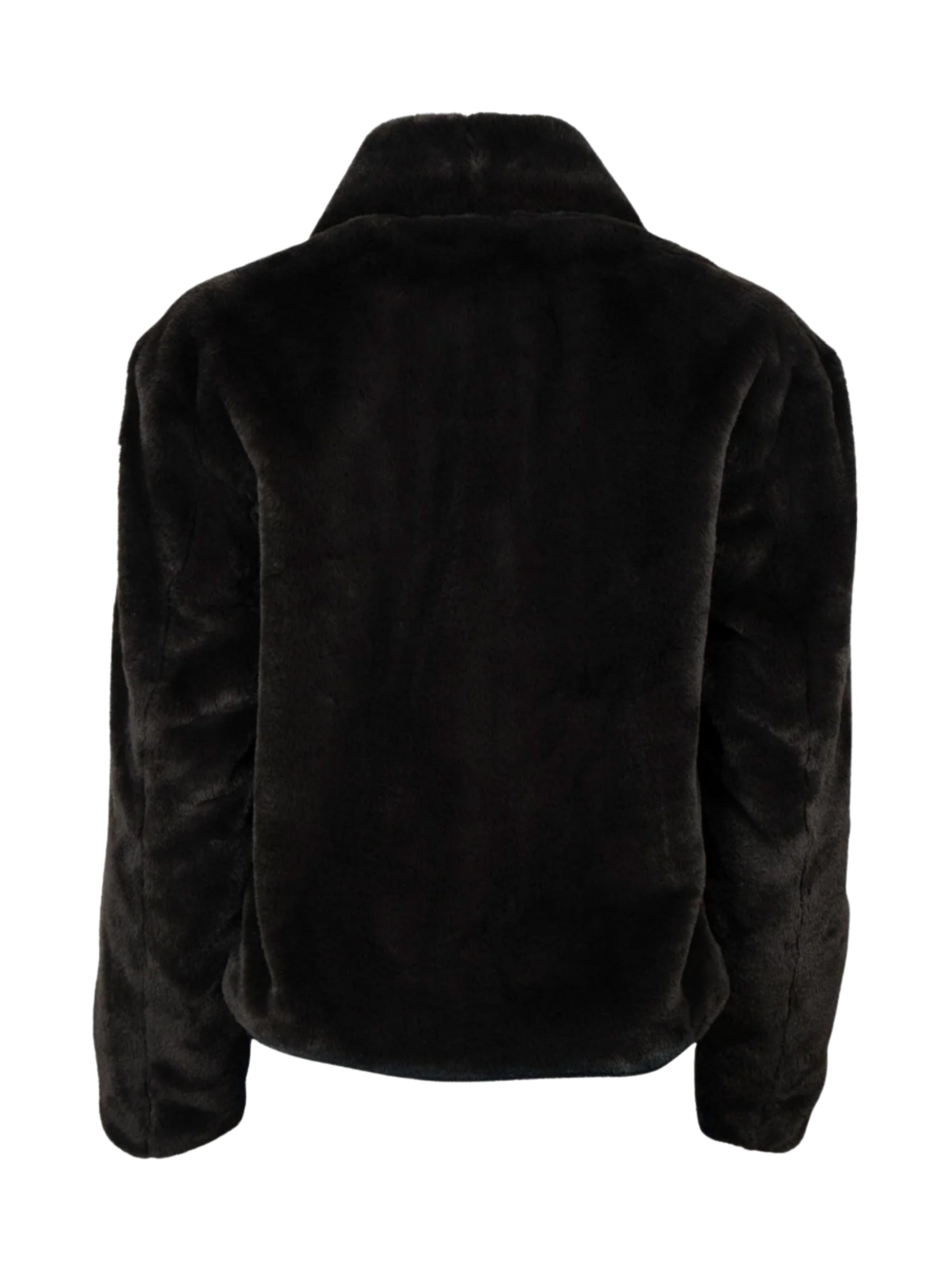 The Bear Den Crop Jacket - Chocolate