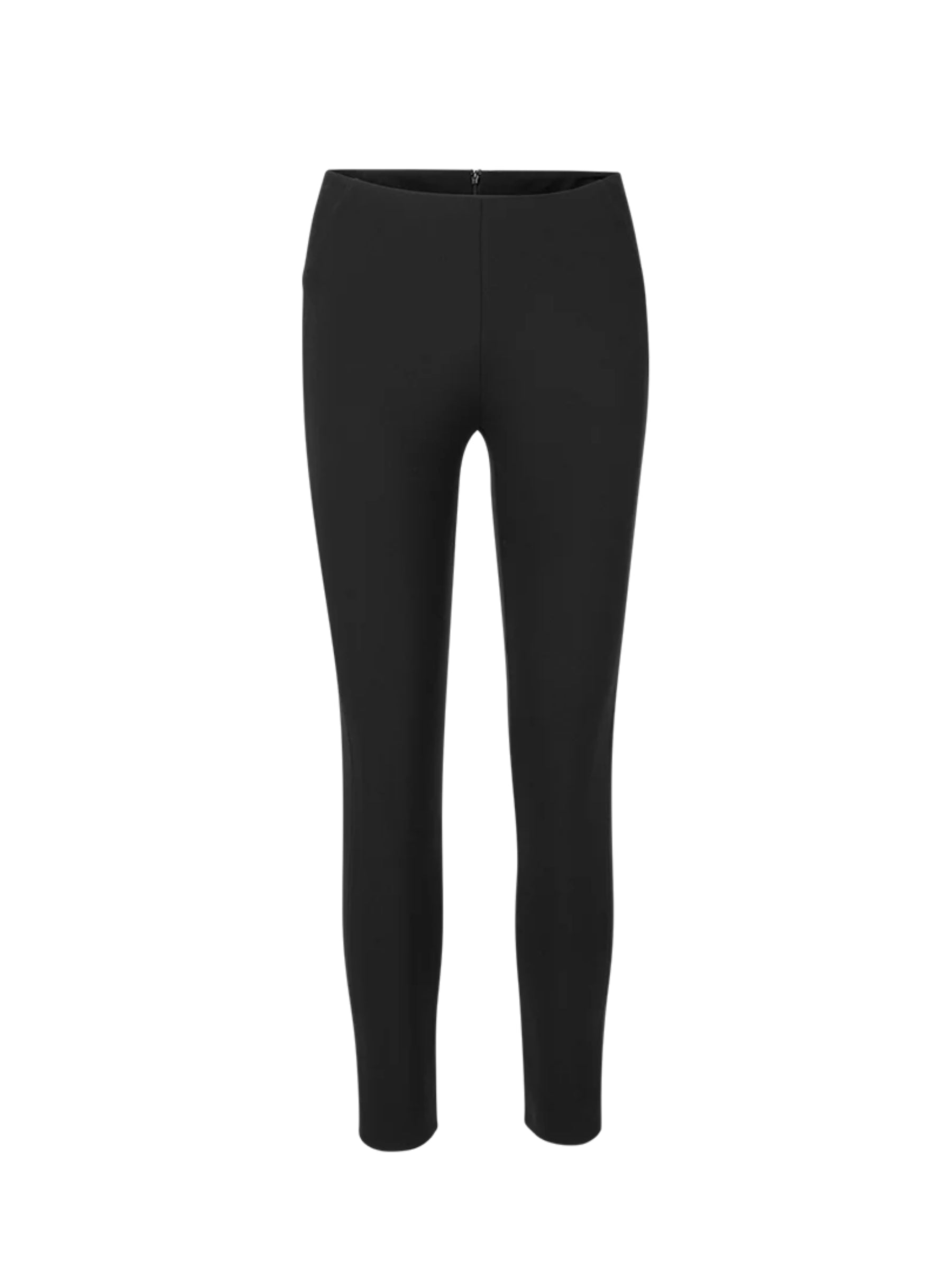 Zip Back Scuba Pant - Black