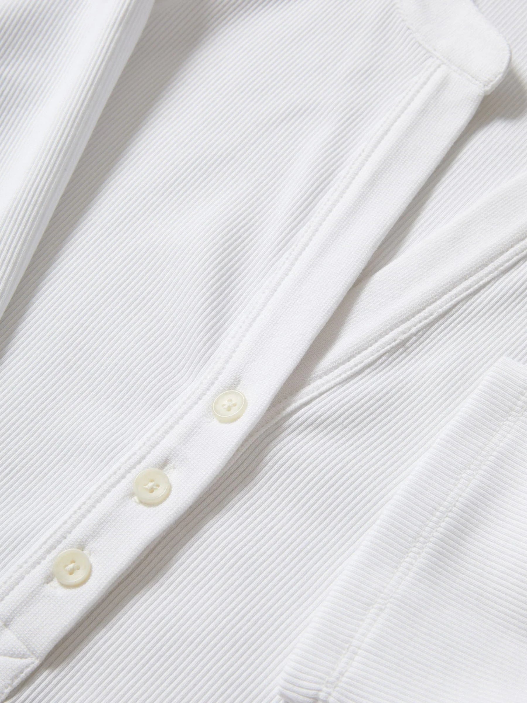 Ruebian Henley T-Shirt - White