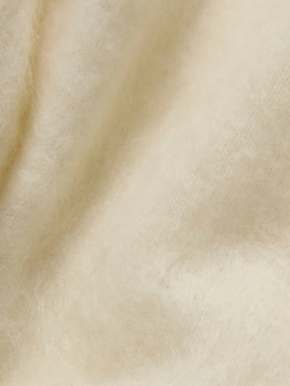 Solene Brushed Cashmere Cardigan - Ivory