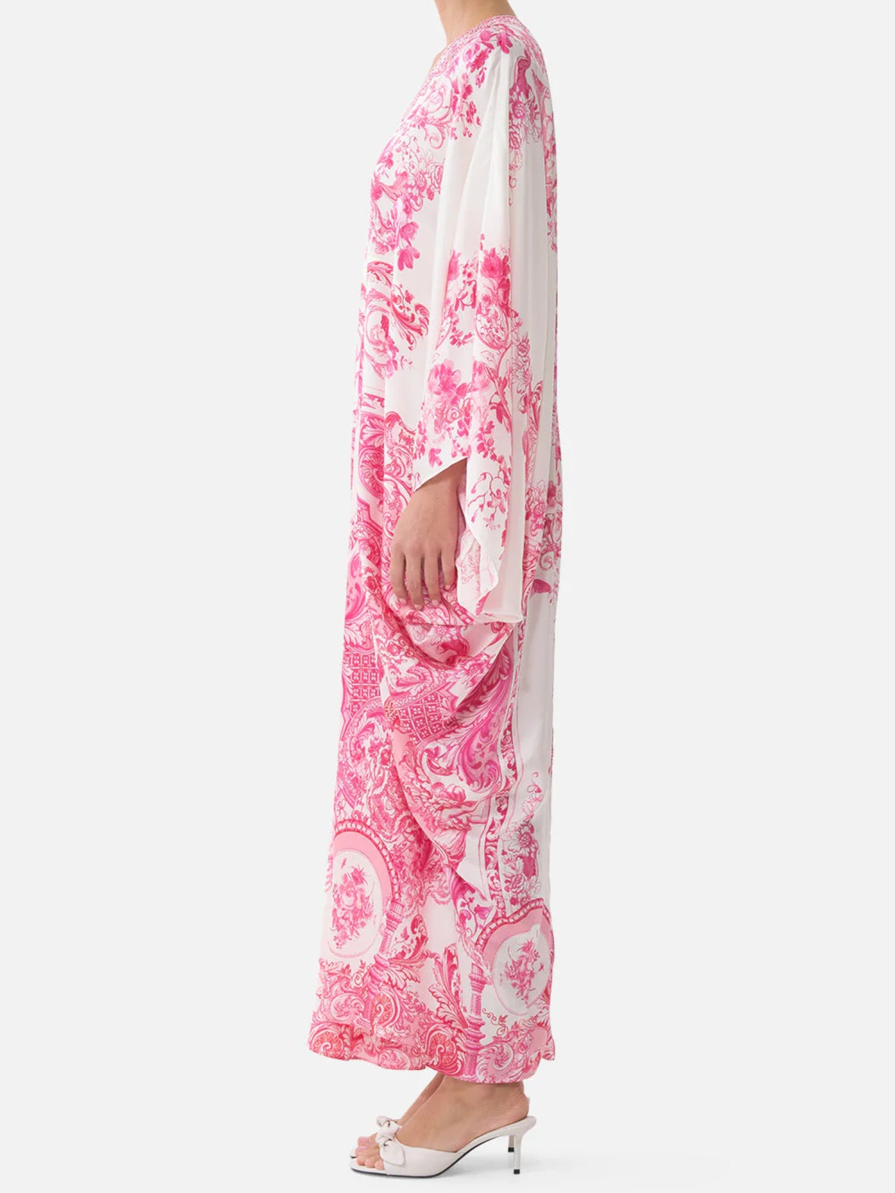 T Shape Long Kaftan - Livin La Vida Rosa by Camilla — view 4