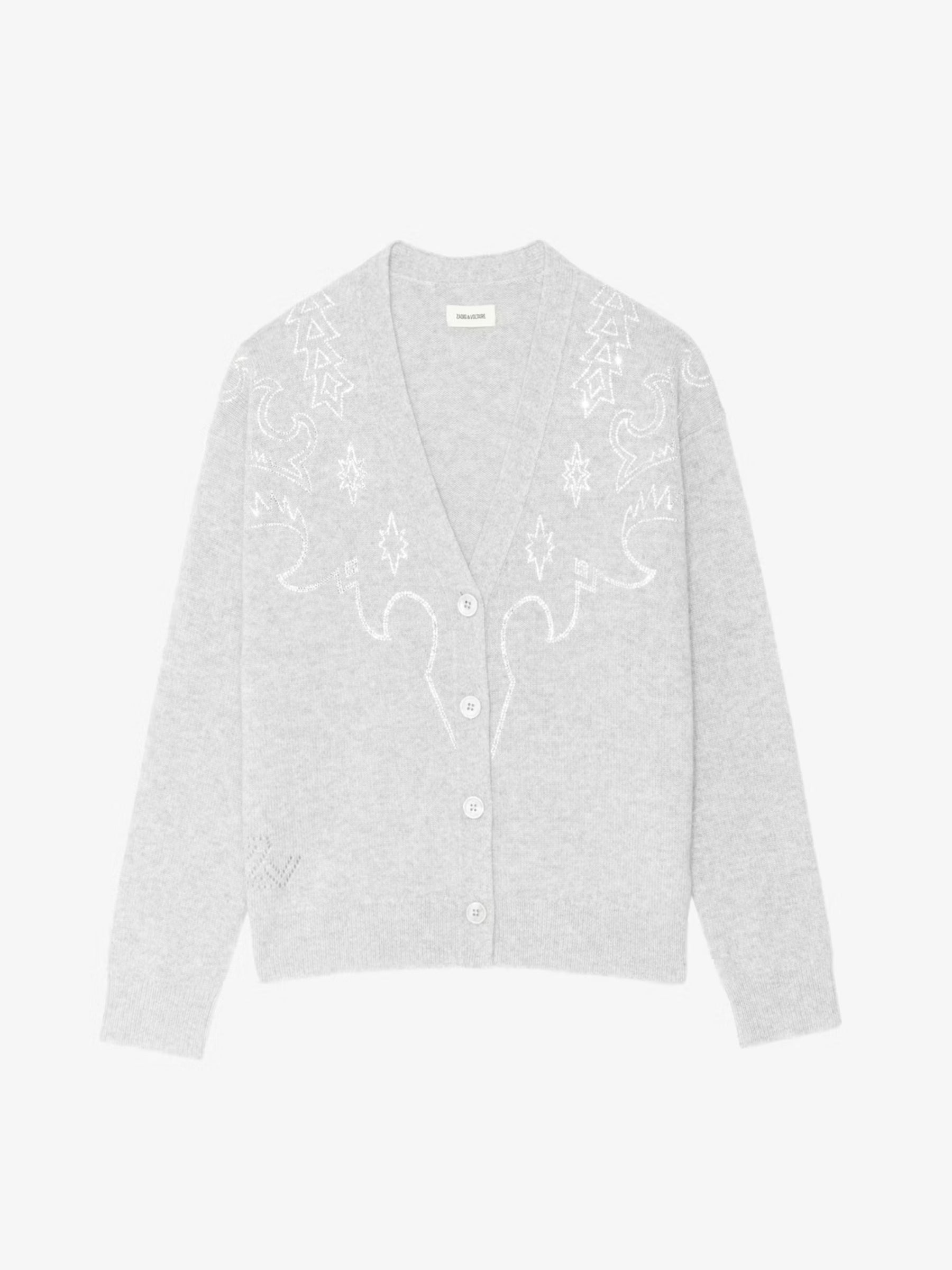 Mirkaz WS West Strauss Cardigan - Gis Chine Clai