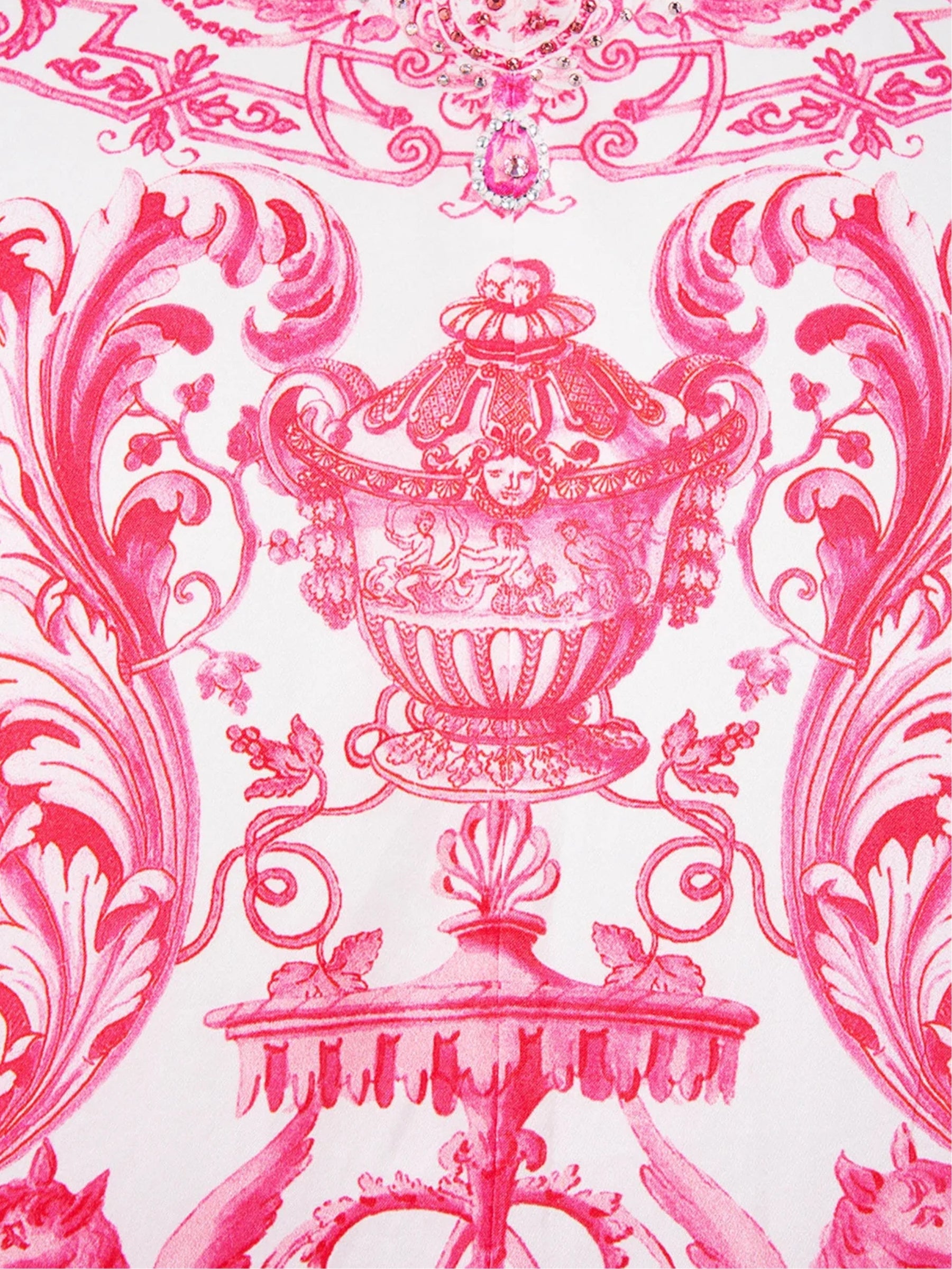 T Shape Long Kaftan - Livin La Vida Rosa by Camilla — view 3