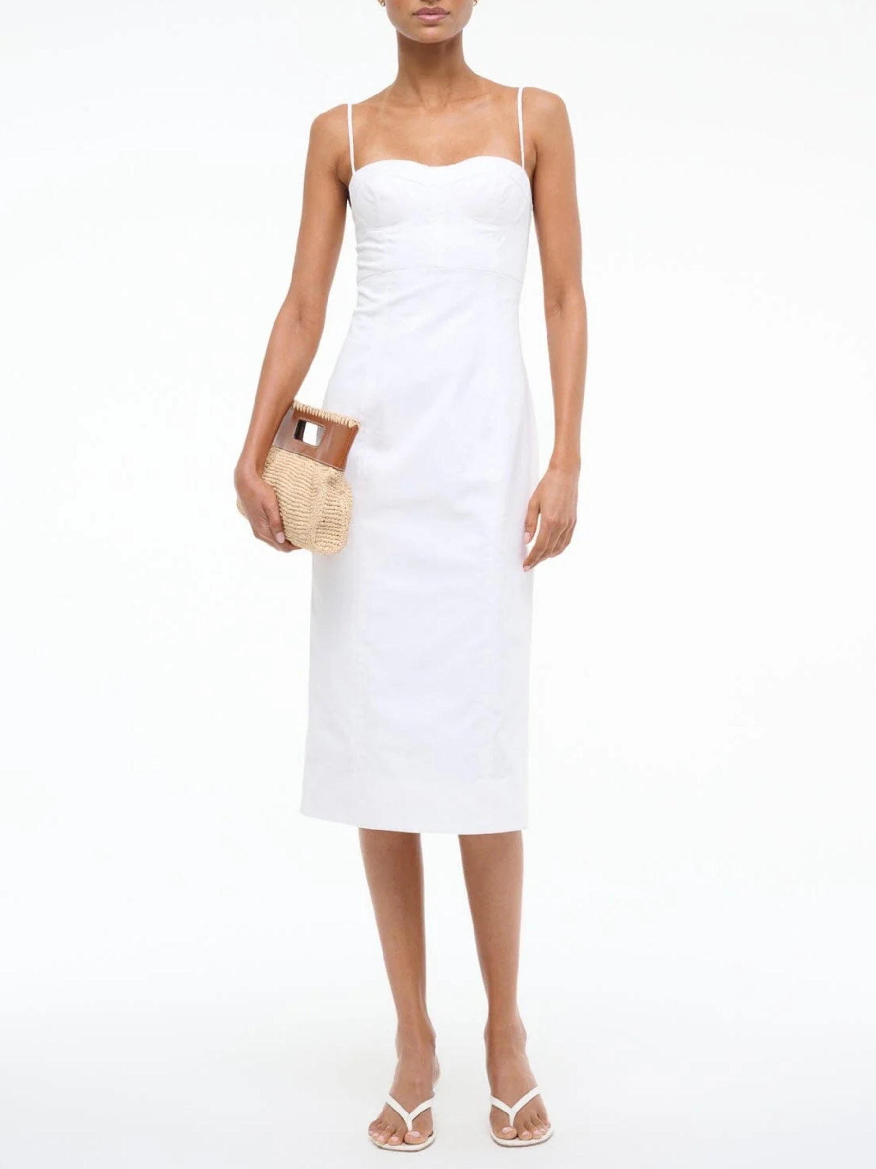 Whitney Dress - White