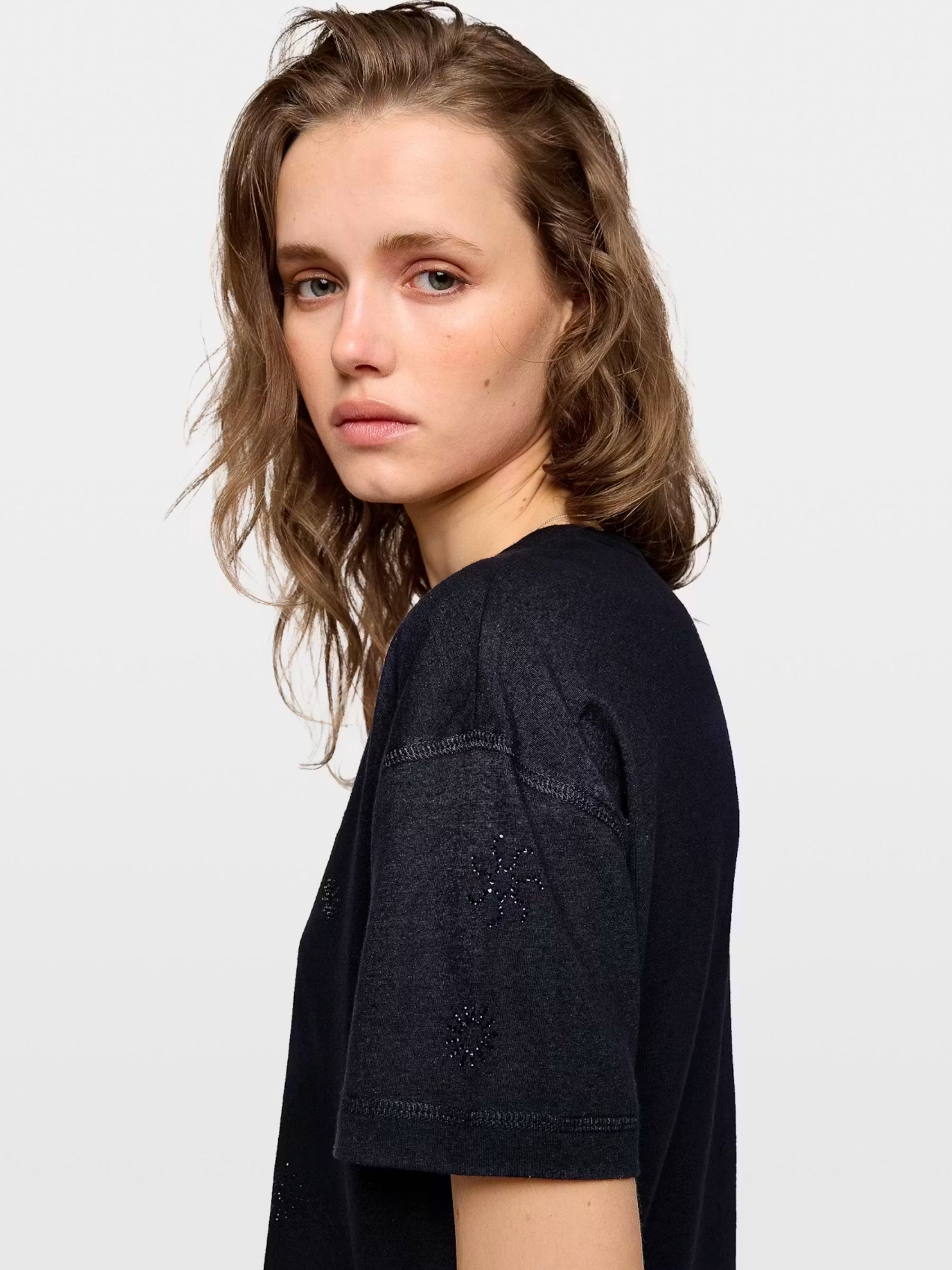 Marta T Shirt - Encre by Zadig & Voltaire — view 3