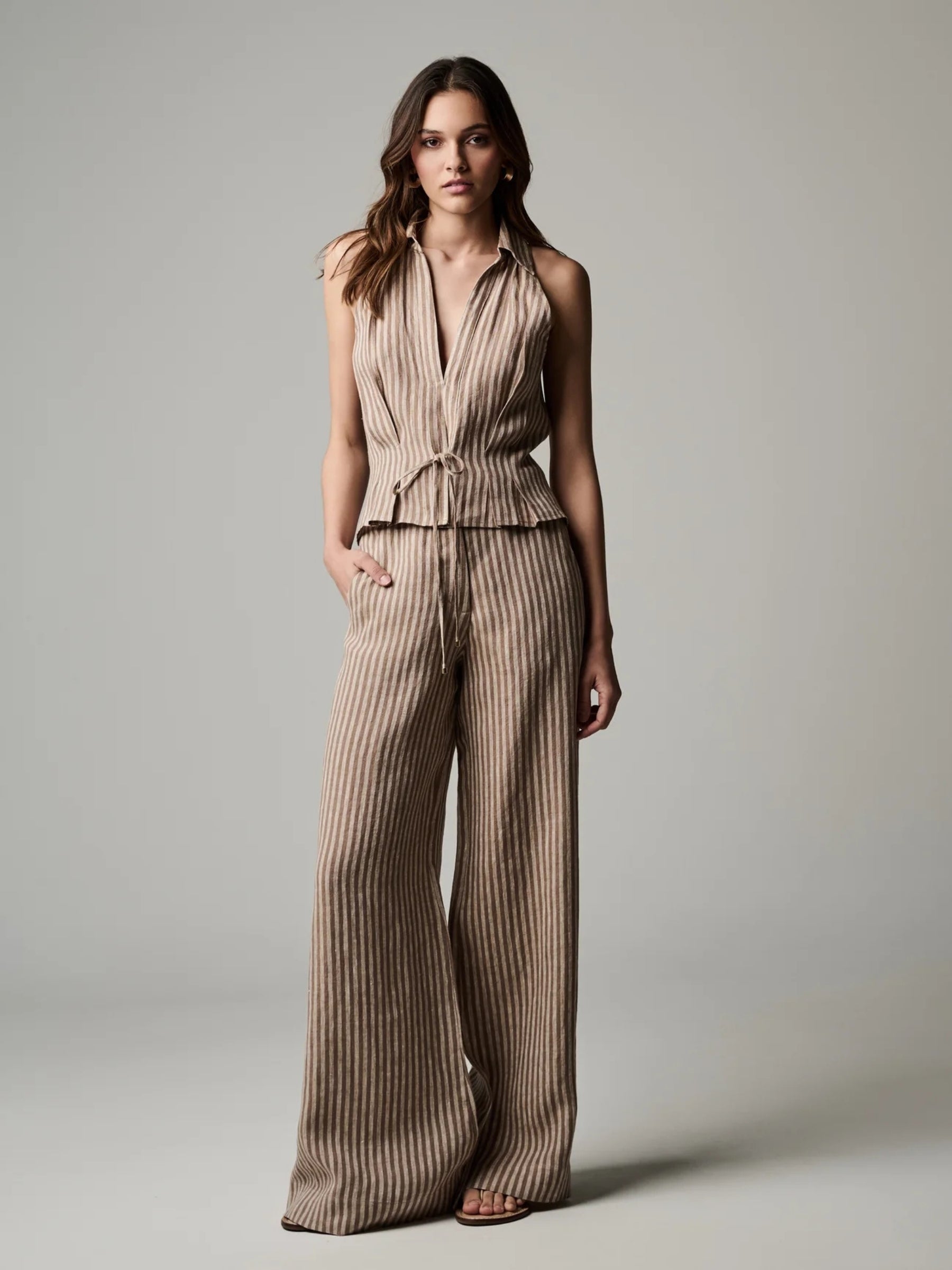 HEVRON-CAPRI-PANT-CHOCOLATE-STRIPE