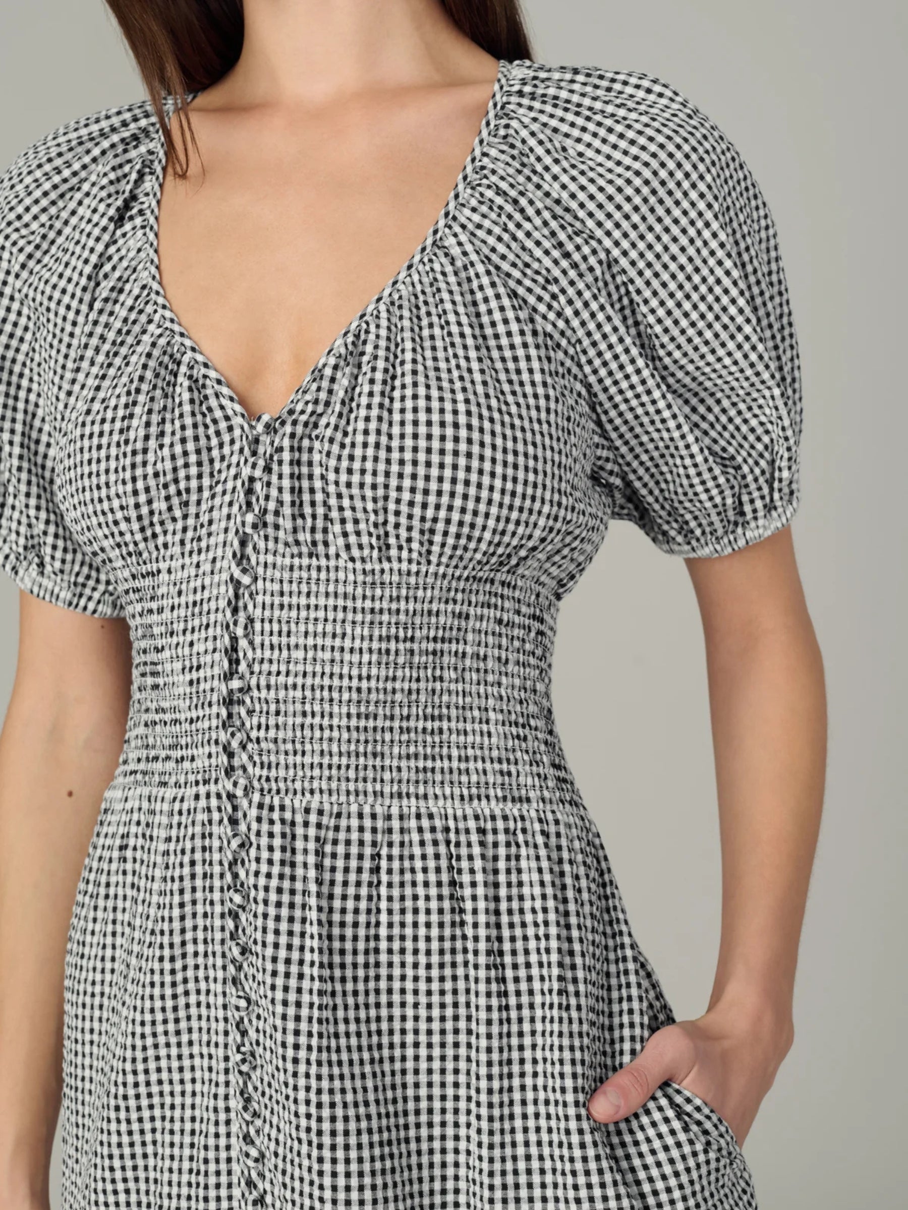 The Monet Maxi - Gingham
