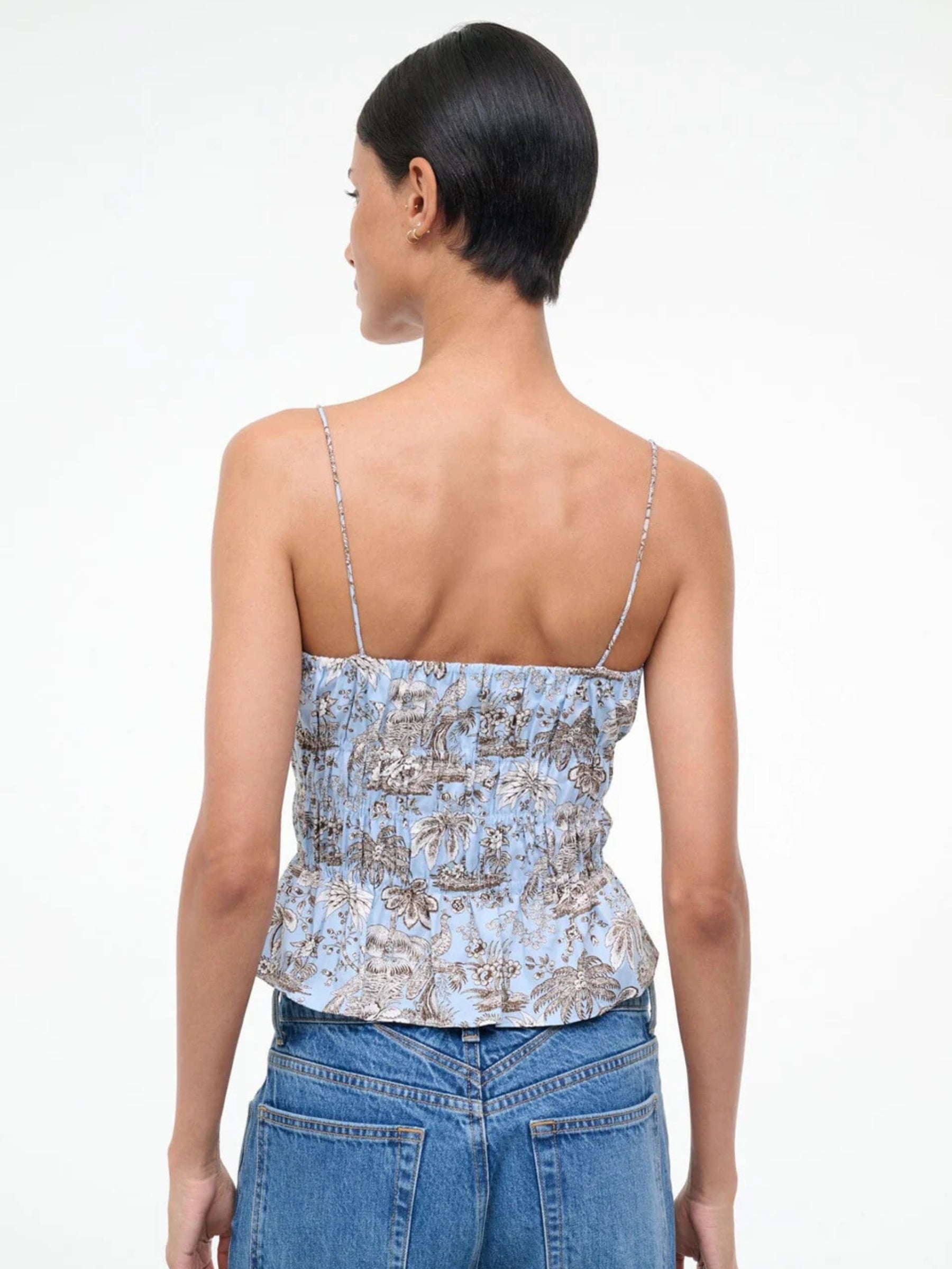 Ayla Top - Sky Toile