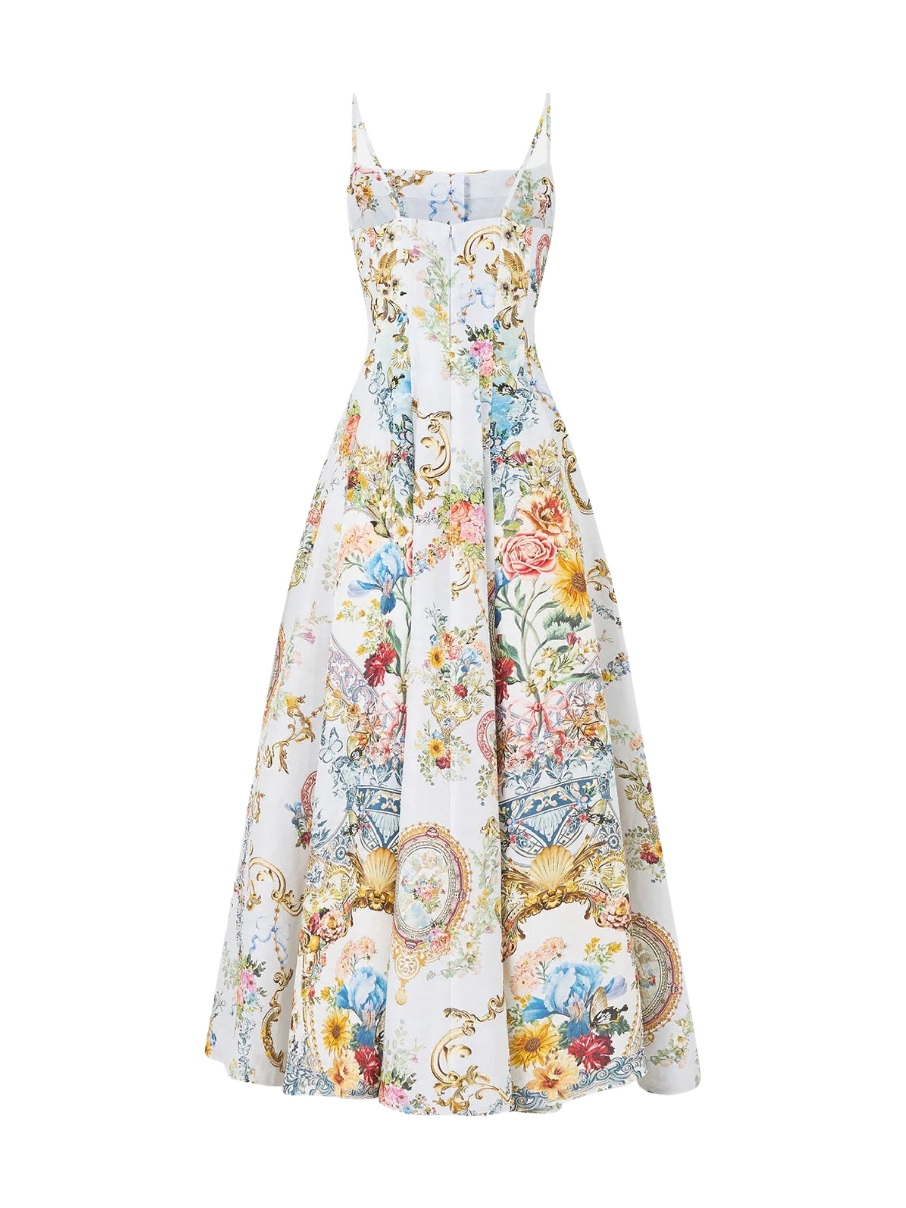 Corset Dress w/ Long Flared Skirt - Seville Sweetheart by Camilla — view 6