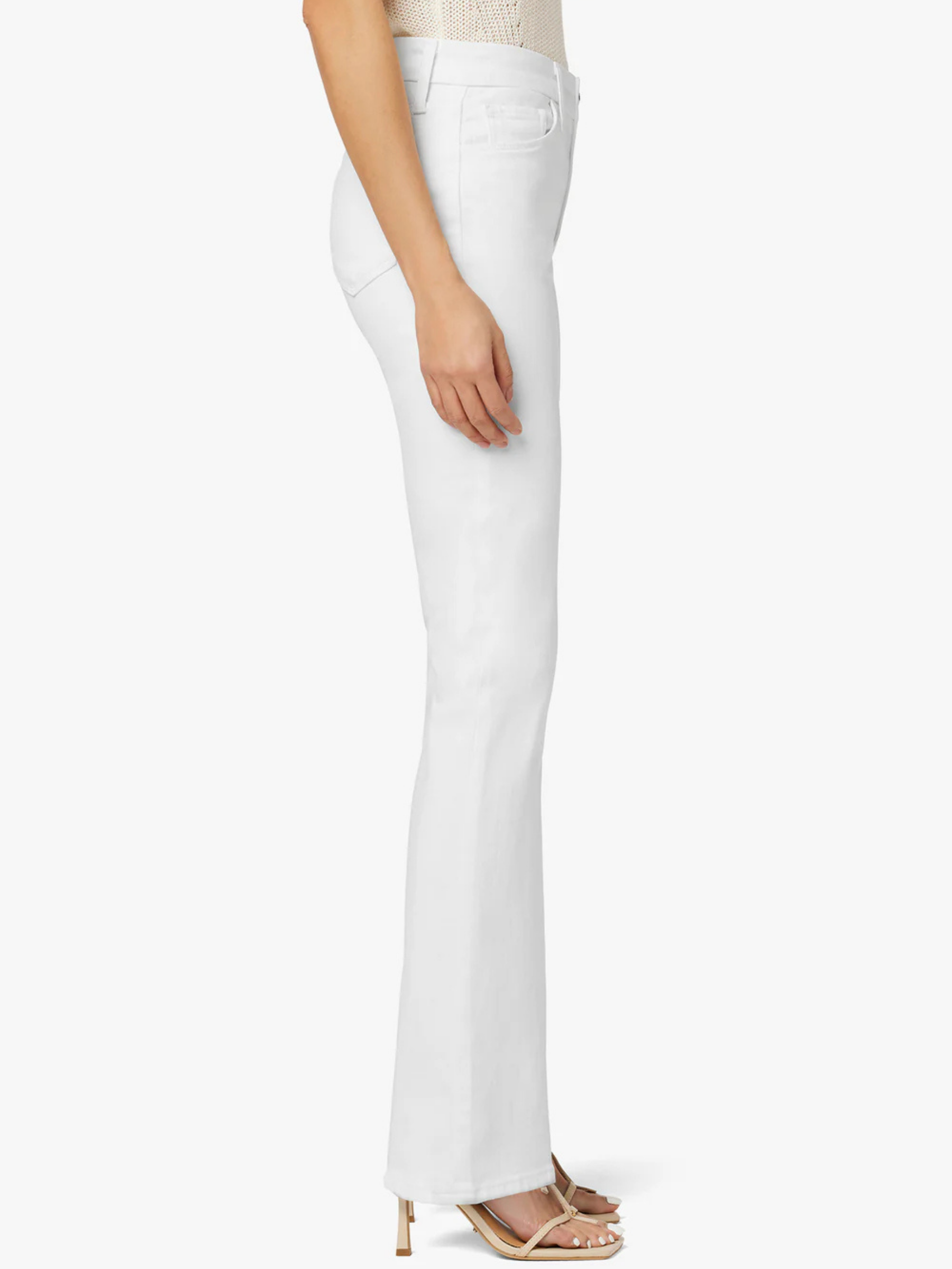 The Provocateur Petite Bootcut - White