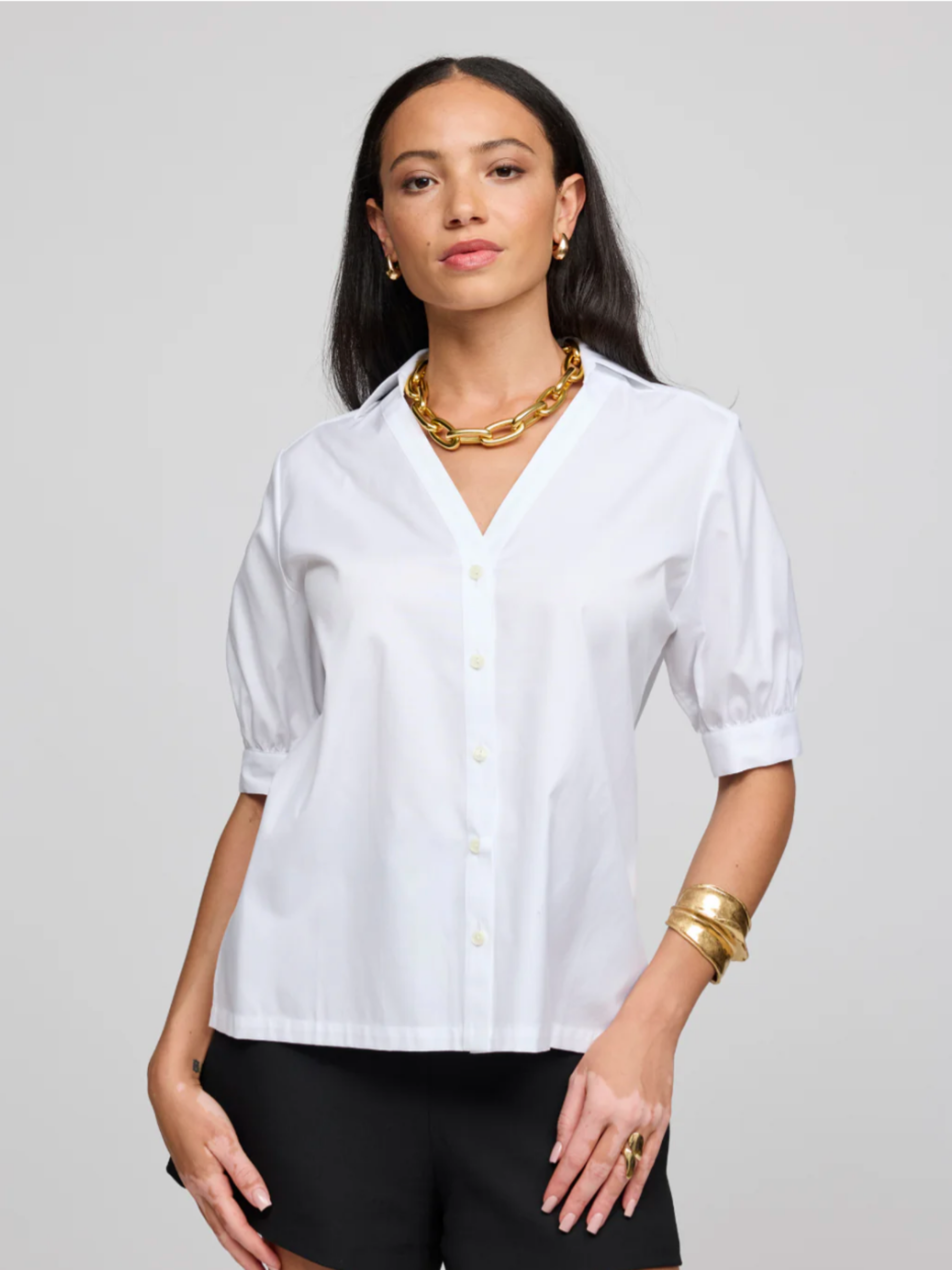 Elbow Sleeve Luca - White