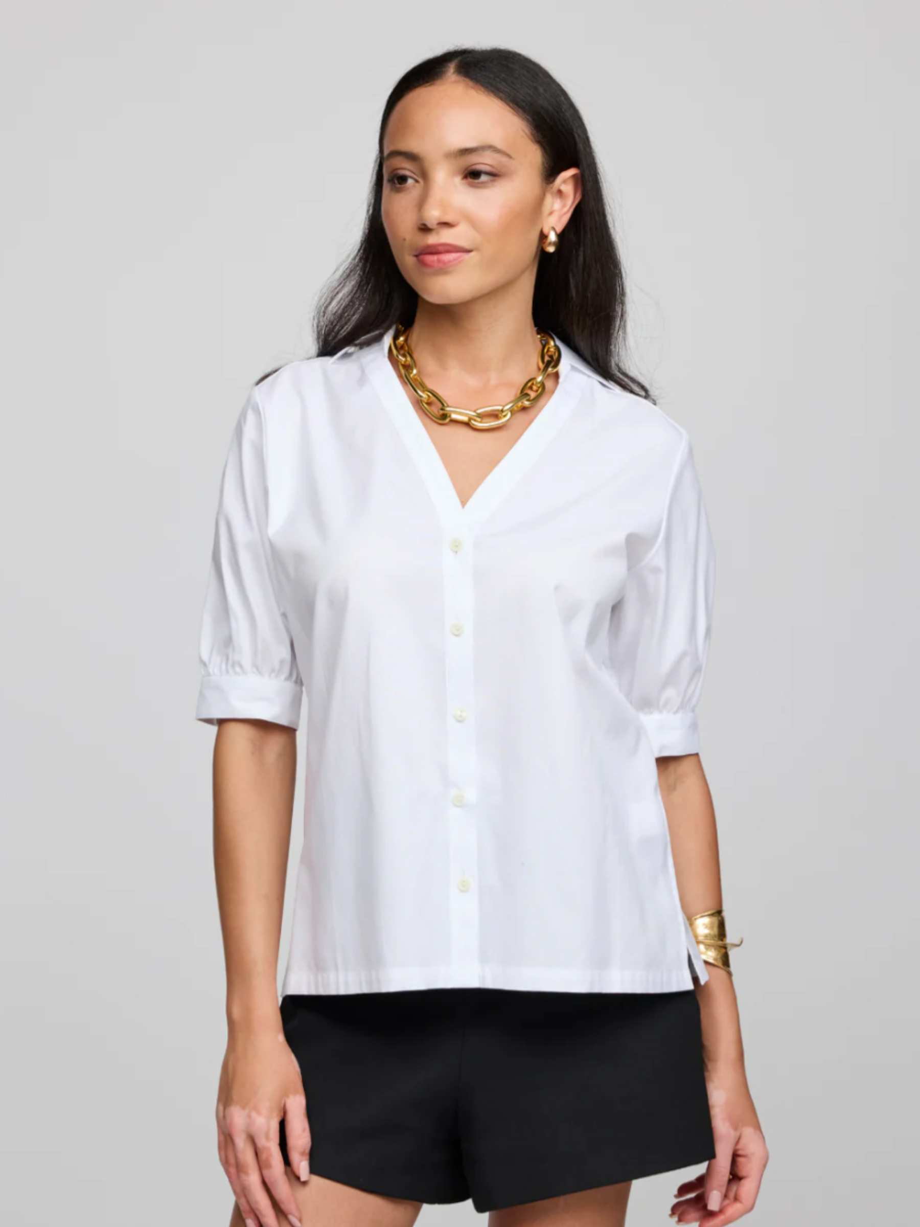 Elbow Sleeve Luca - White
