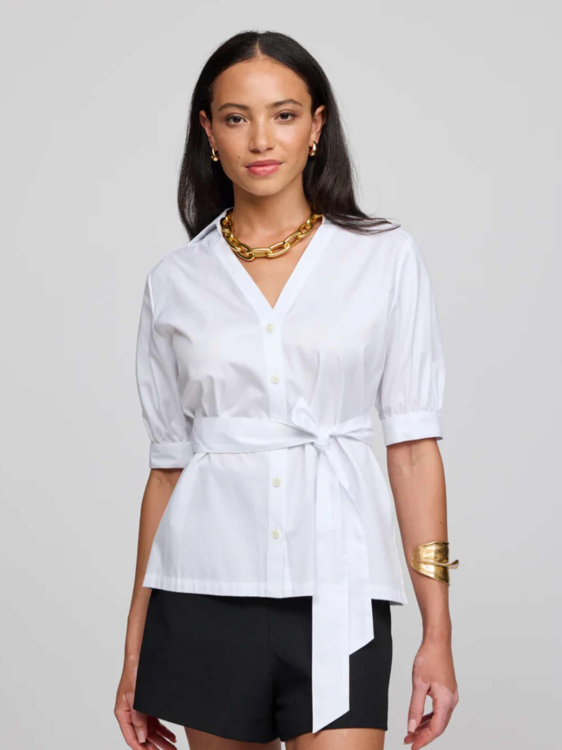 Elbow Sleeve Luca - White