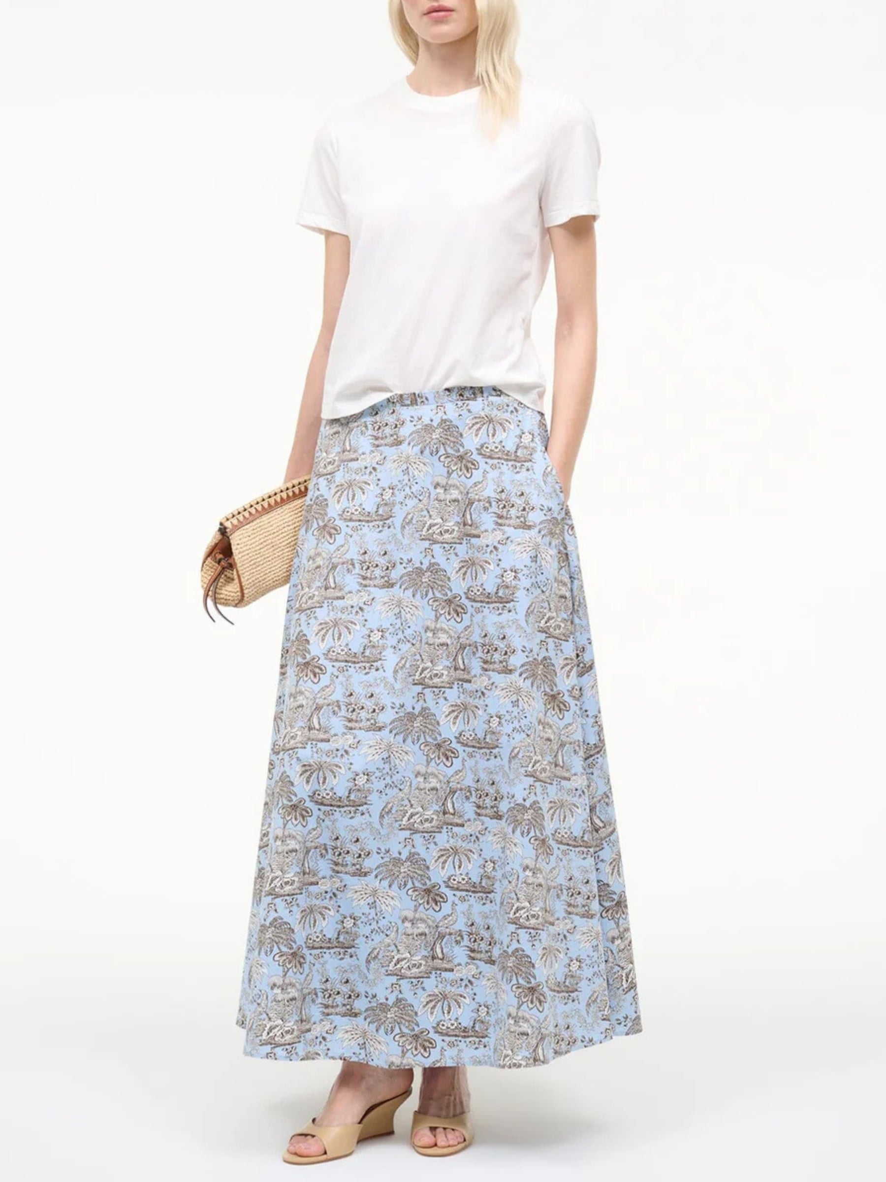 Axel Skirt - Sky Toile